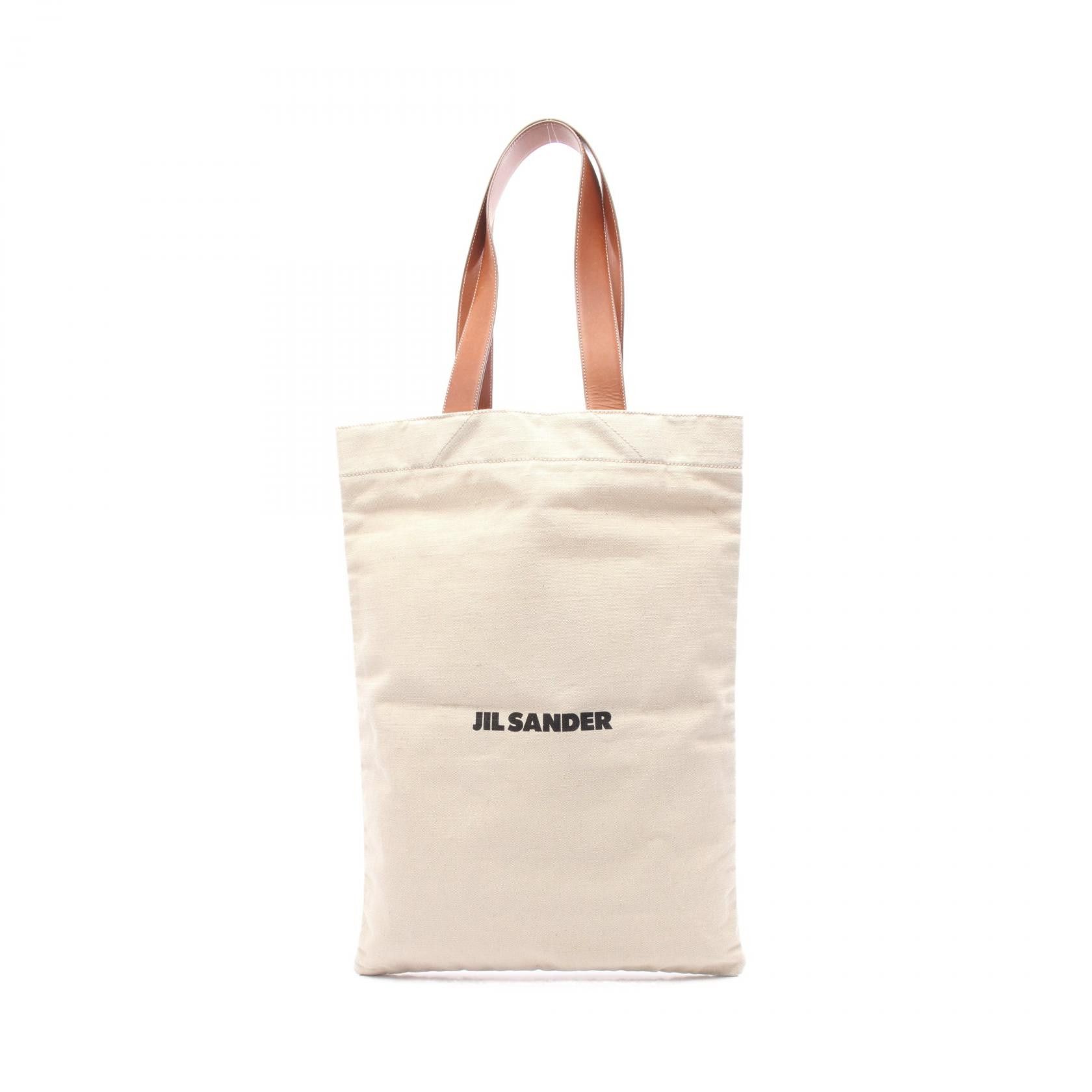 Jil Sander Jil Sander Jil Sander FLAT SHOPPER leather tote bag Textile Tote Bag DUTY FREE for USA Size ONE SIZE - 1 Thumbnail