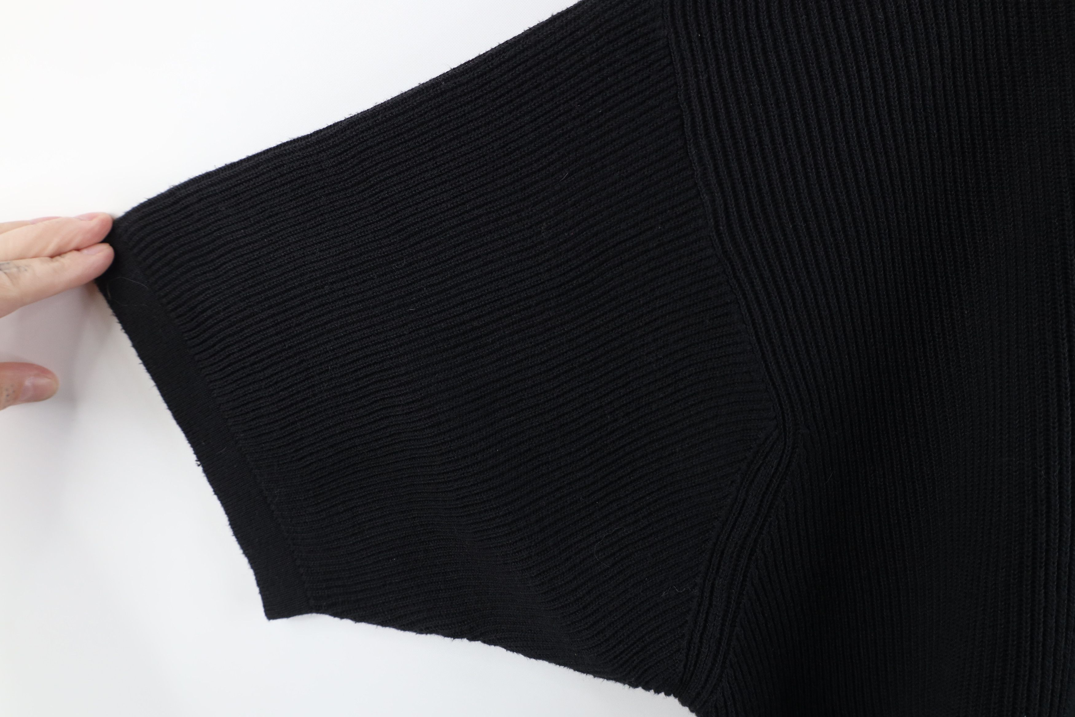 Vintage Vintage 90s Streetwear Ribbed Knit Short Sleeve T-Shirt Size 3XL / US 20-22 - 5 Thumbnail