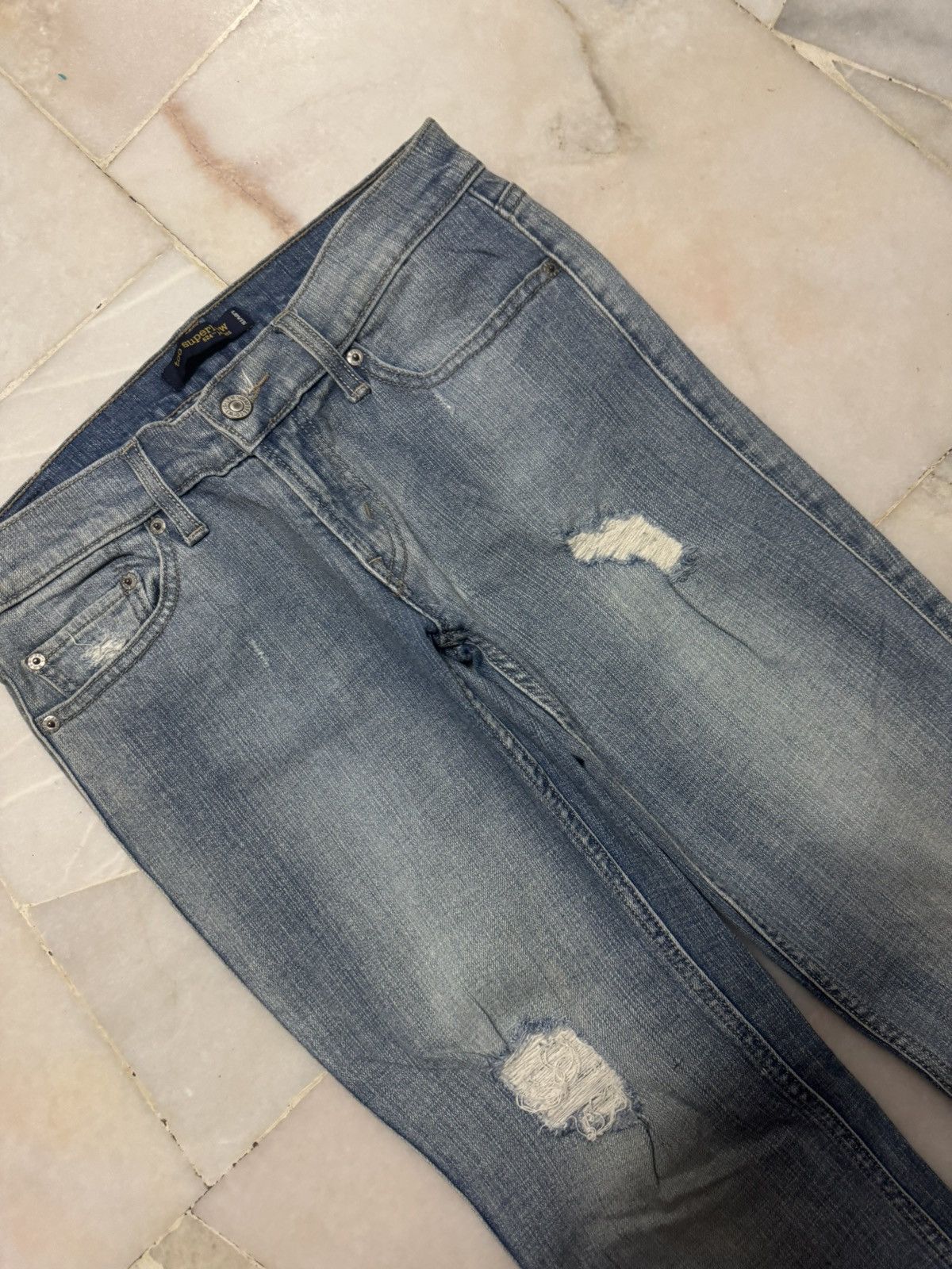 Levi's 💥BELL BOTTOM 90s💥TOO SUPERLOW 524 LEVI'S GRUNGE DISTRESS Size US 28 / EU 44 - 6 Thumbnail