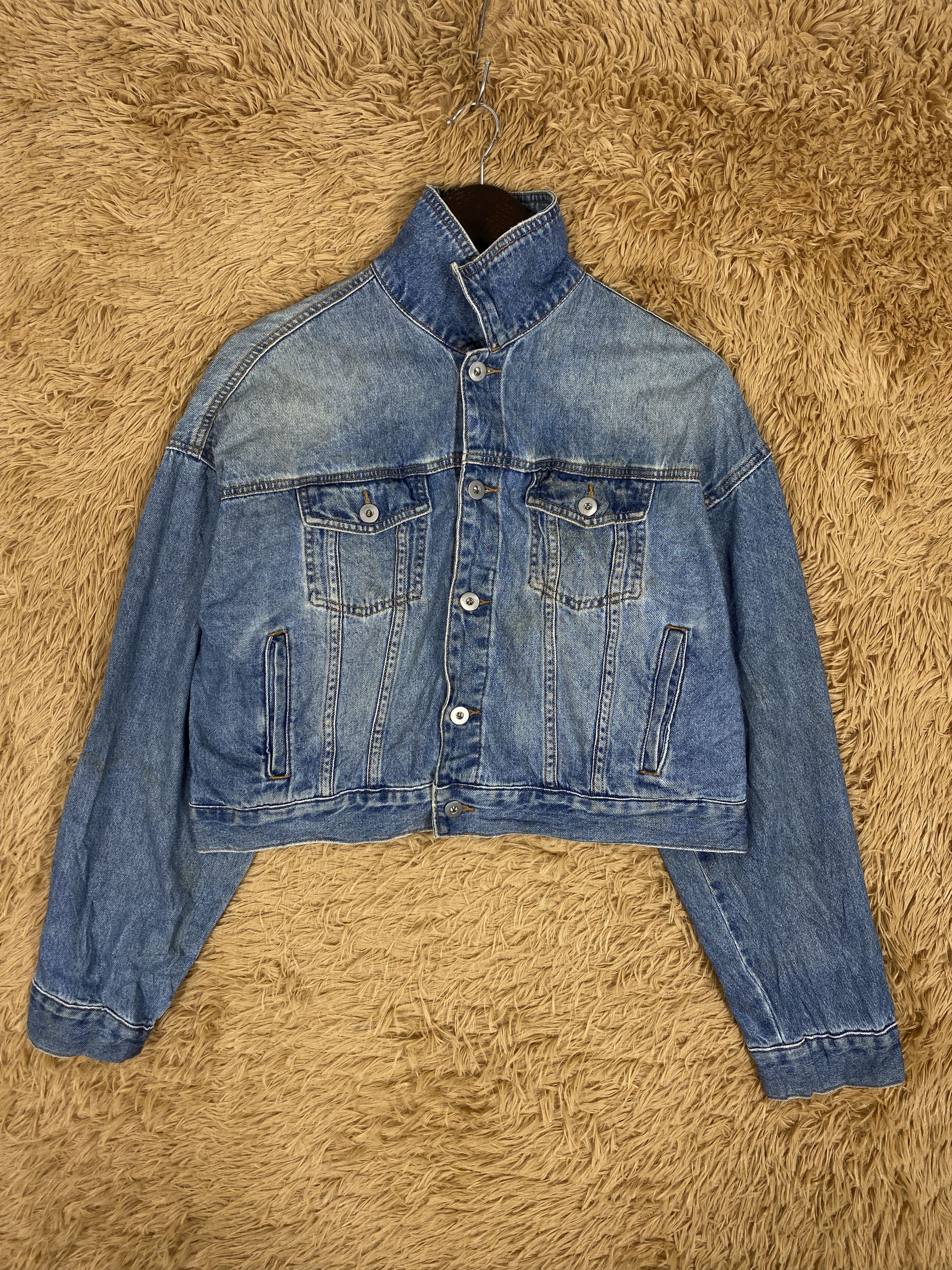 Japanese Brand Vintage Browny Standard Denim Jacket PJ2496 Size S / US 4 / IT 40 - 1 Thumbnail
