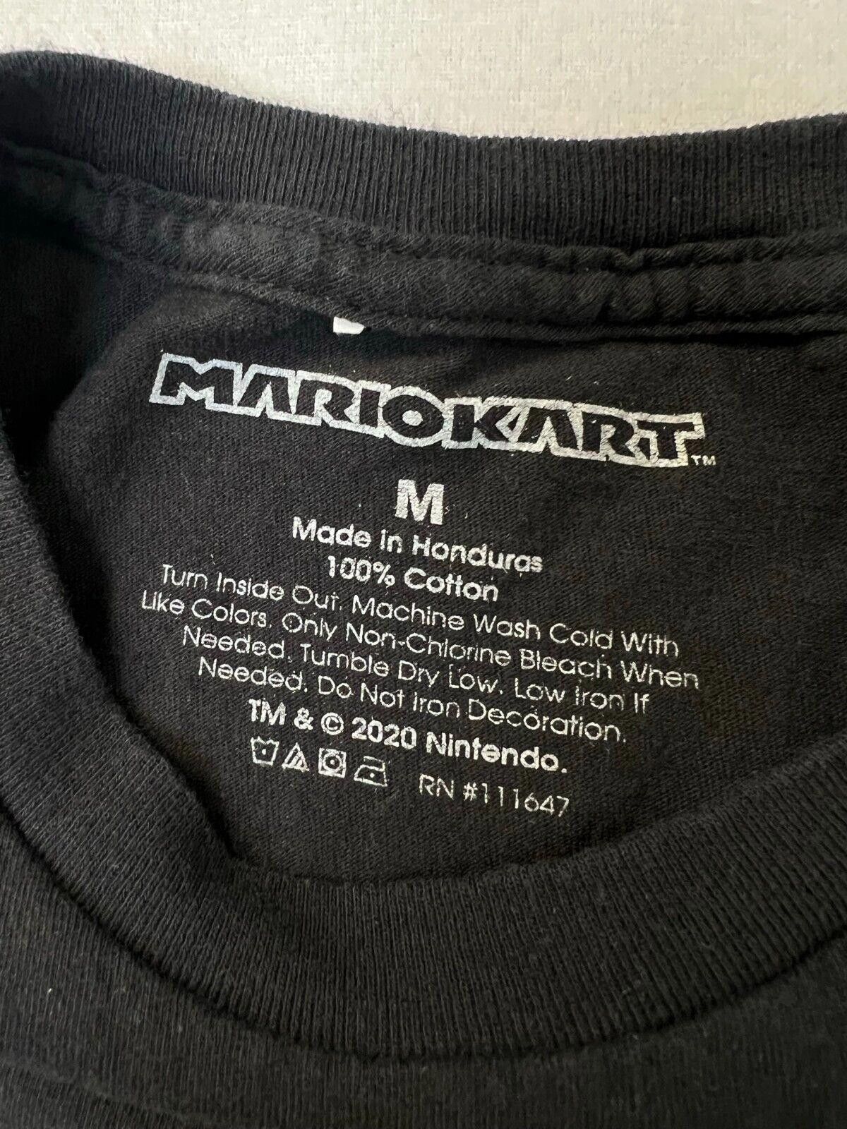Nintendo Nintendo Mario Kart Racing Team T-Shirt 2020 Mens M Black Size US M / EU 48-50 / 2 - 3 Thumbnail