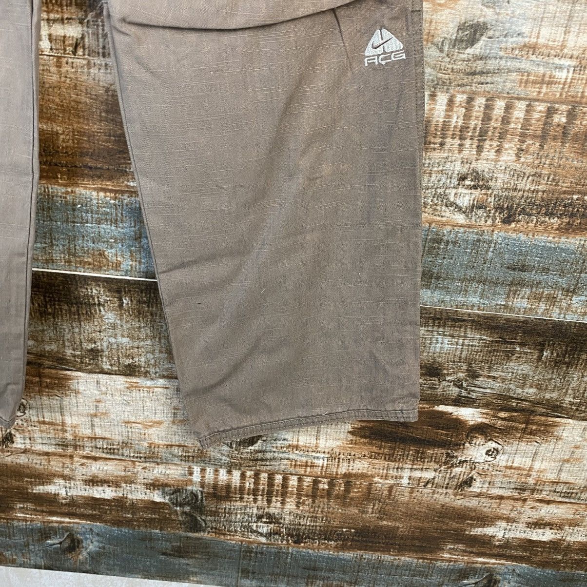 Nike ACG DL Nike Acg Brown Cargo Multipocket Pants #C1131 Size US 27 - 11 Thumbnail