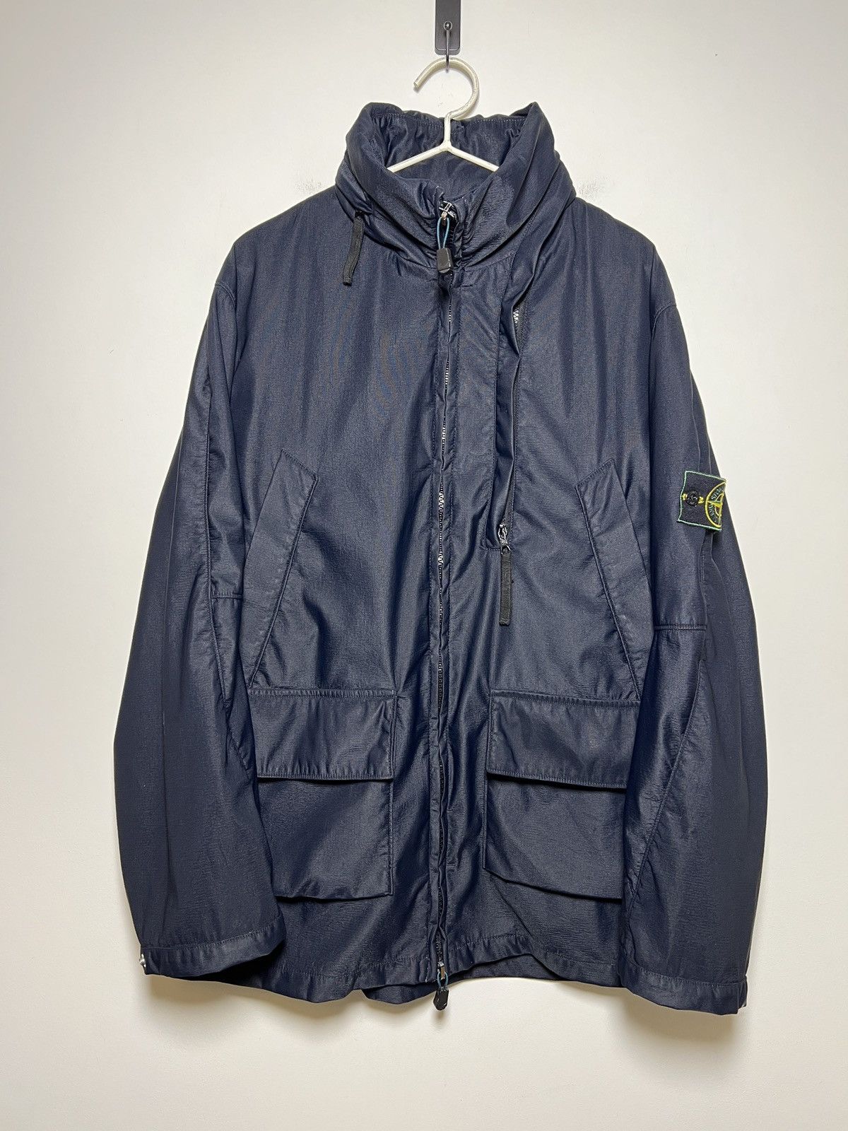 Stone Island stone island parka shimmer nylon jacket y2k Size US L / EU 52-54 / 3 - 3 Thumbnail