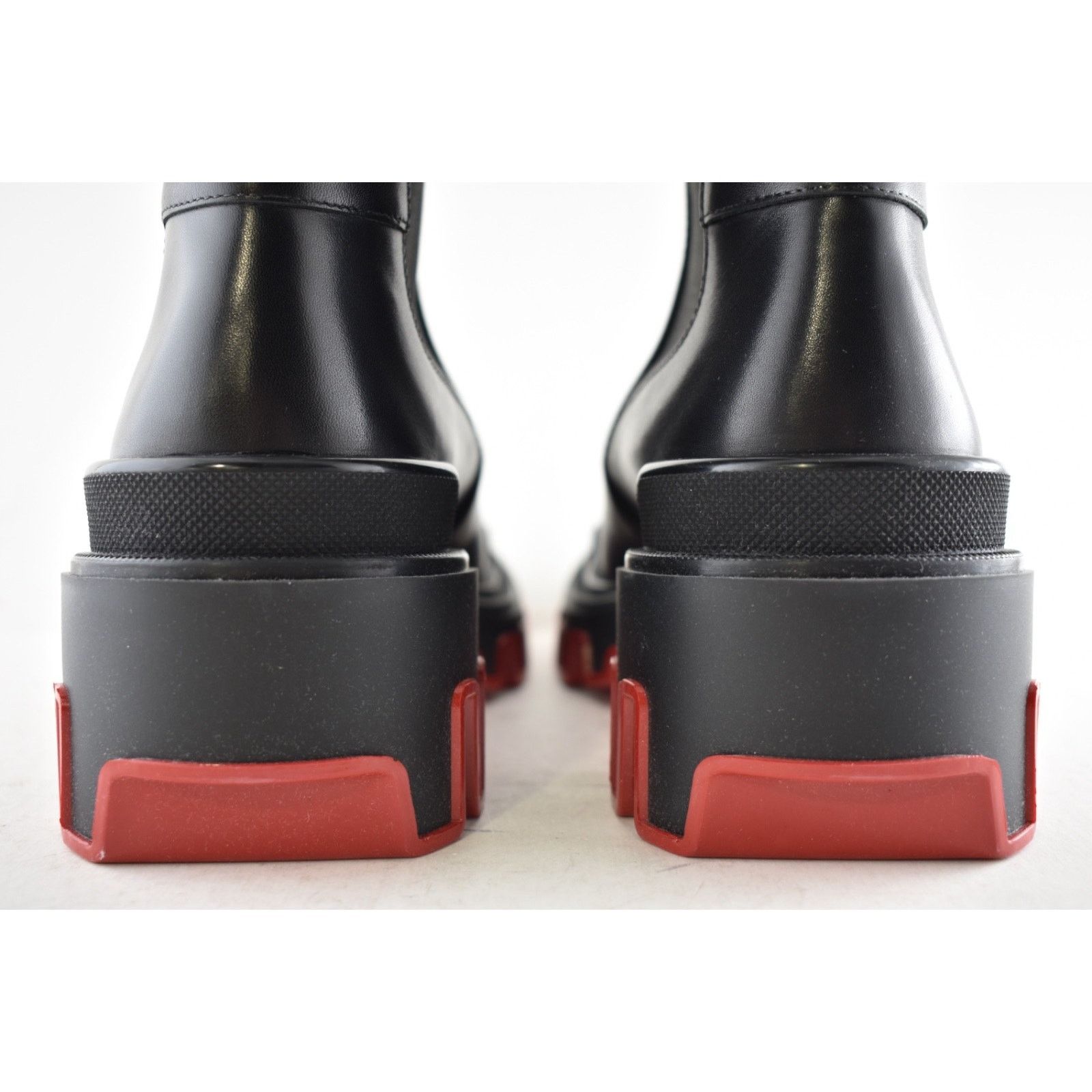 Christian Louboutin Louboutin Marchacroche Dune Botta Black Leather Boot 40 Size US 10 / IT 40 - 17 Thumbnail