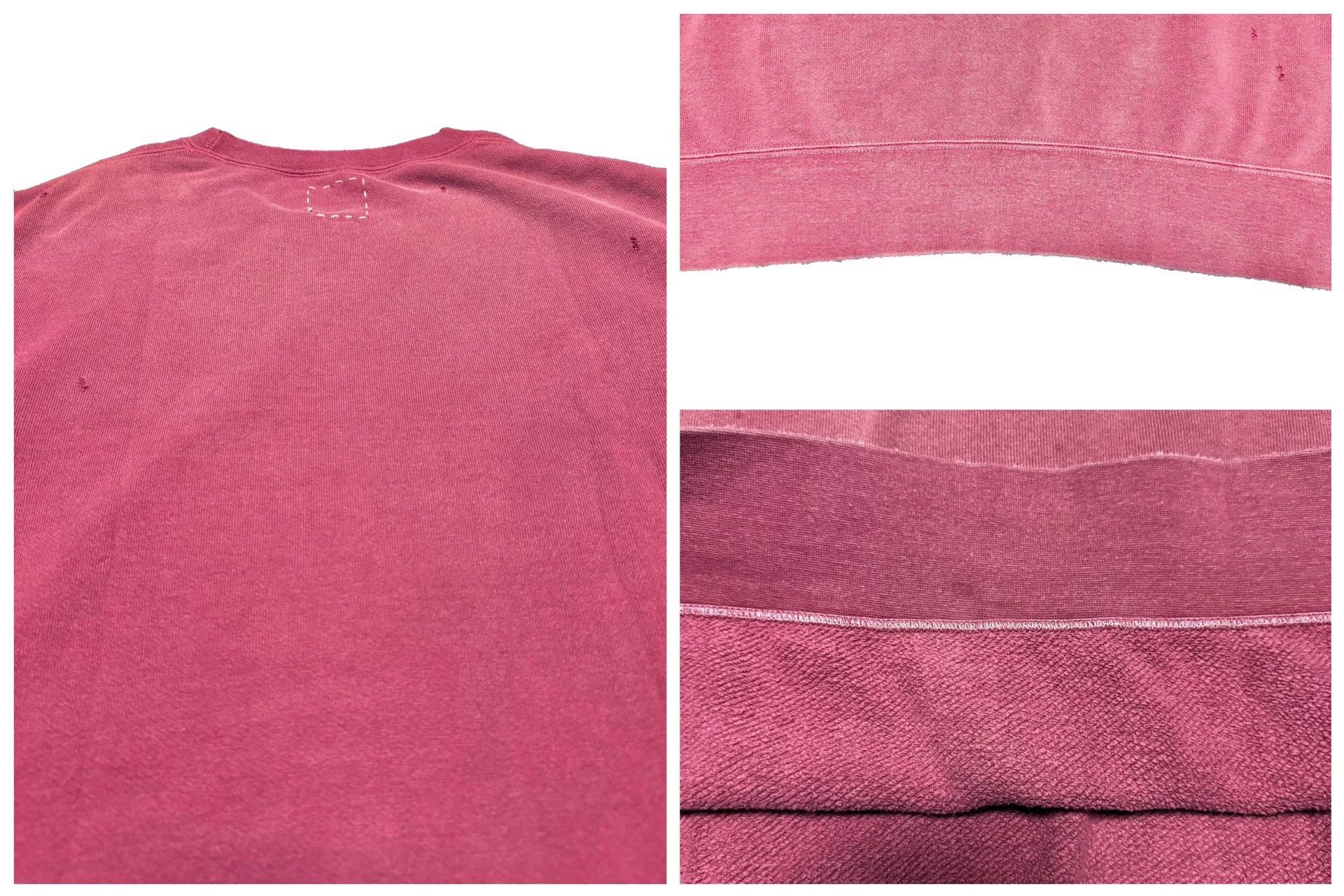 Visvim visvim JUMBO SWEAT 3/4 CRASH red Size 1 distressed Size US S / EU 44-46 / 1 - 6 Thumbnail