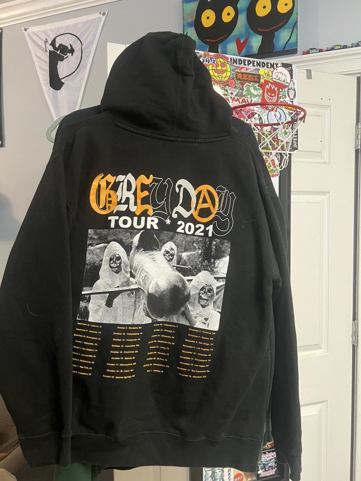 G59 Records Grey day hoodie Size US M / EU 48-50 / 2 - 1 Thumbnail