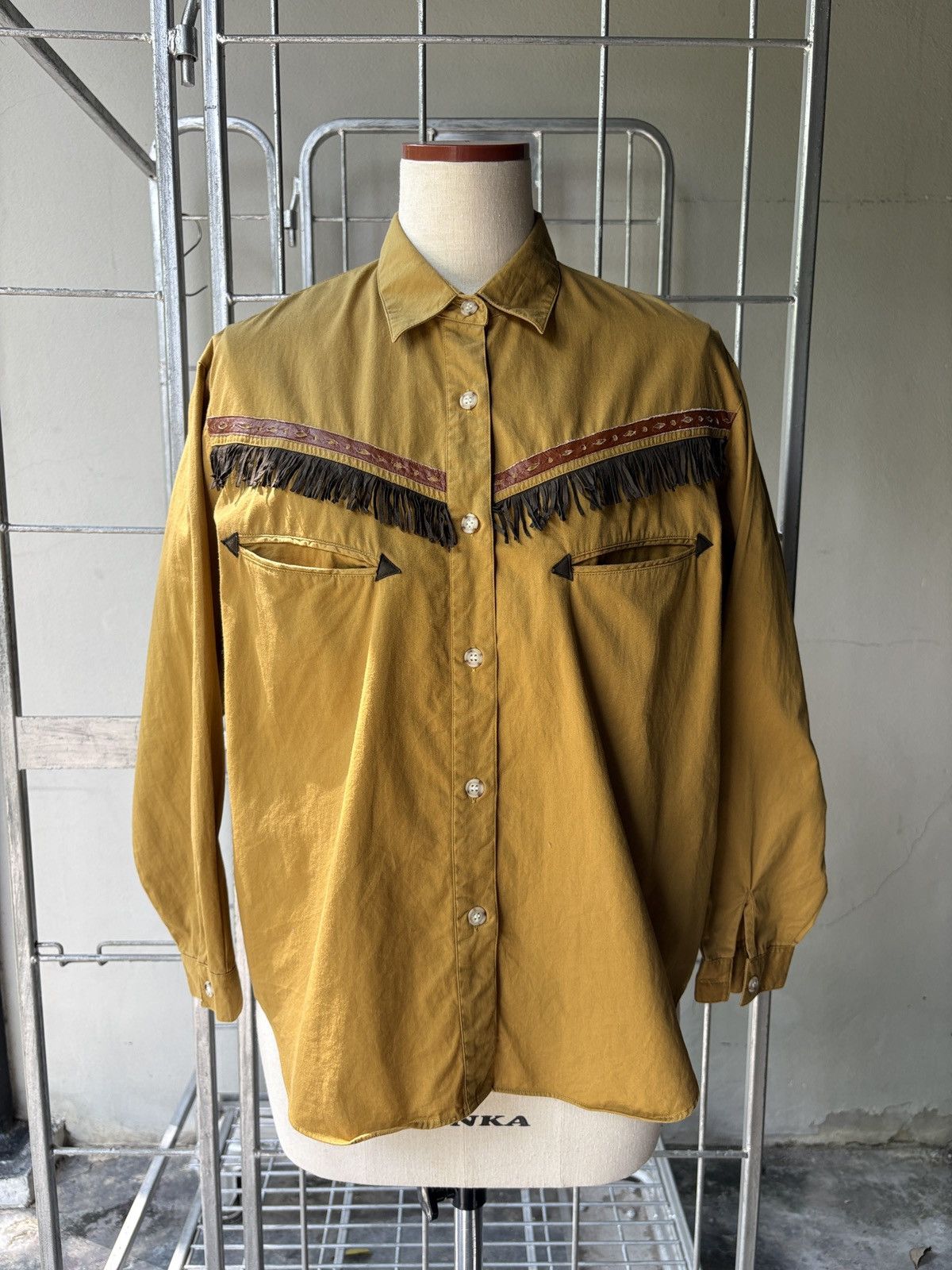 Japanese Brand Quatorz vintage western shirt Size M / US 6-8 / IT 42-44 - 14 Thumbnail