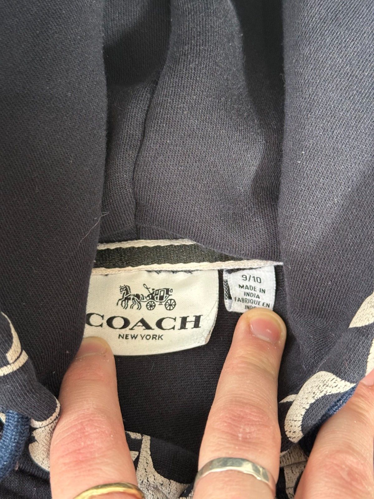 Coach Coach Full Print Logo Kid's Hoodie Size US XXS / EU 40 - 4 Thumbnail