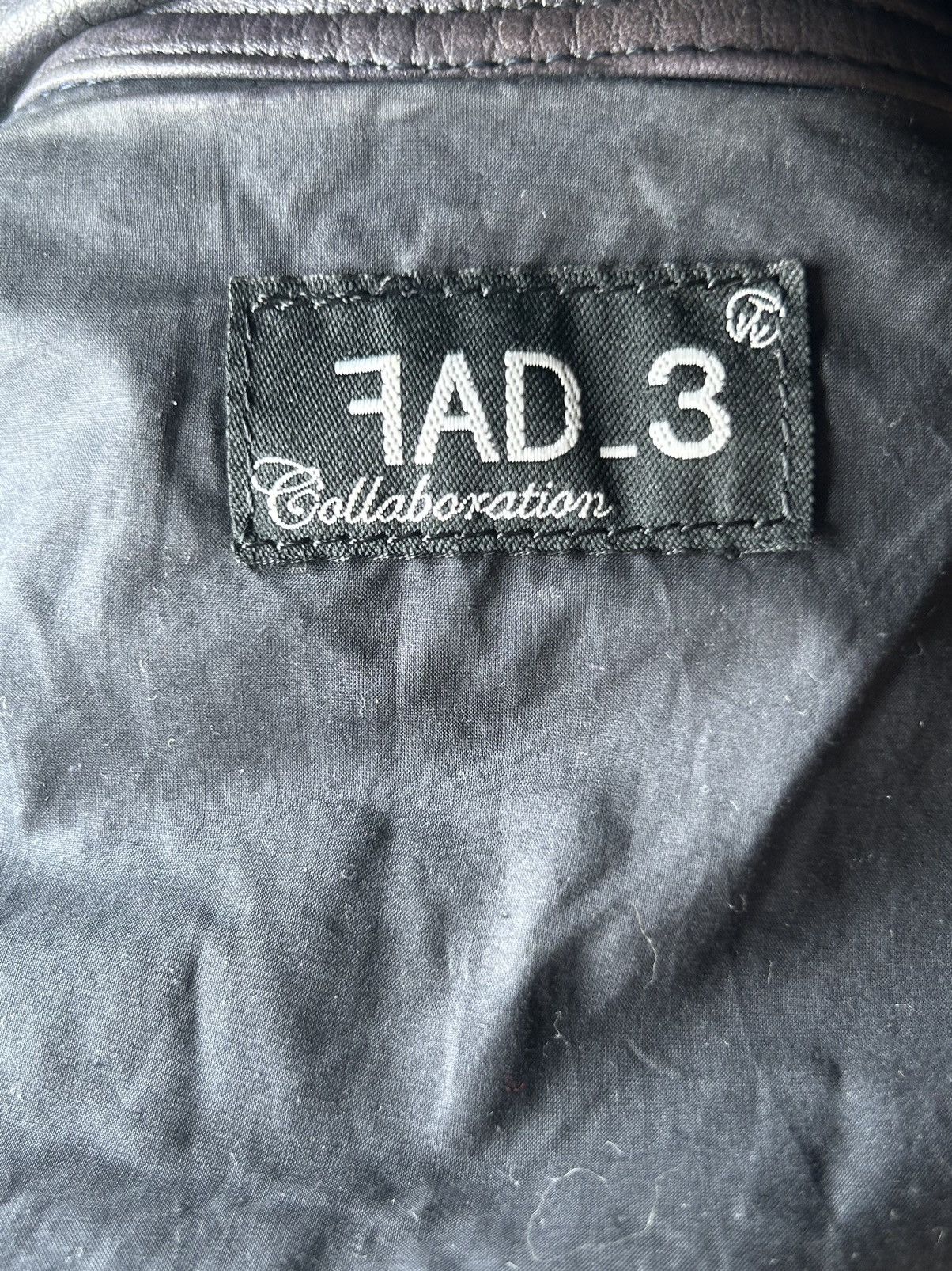 Japanese Brand Fad3 Leather jacket Size US M / EU 48-50 / 2 - 5 Thumbnail