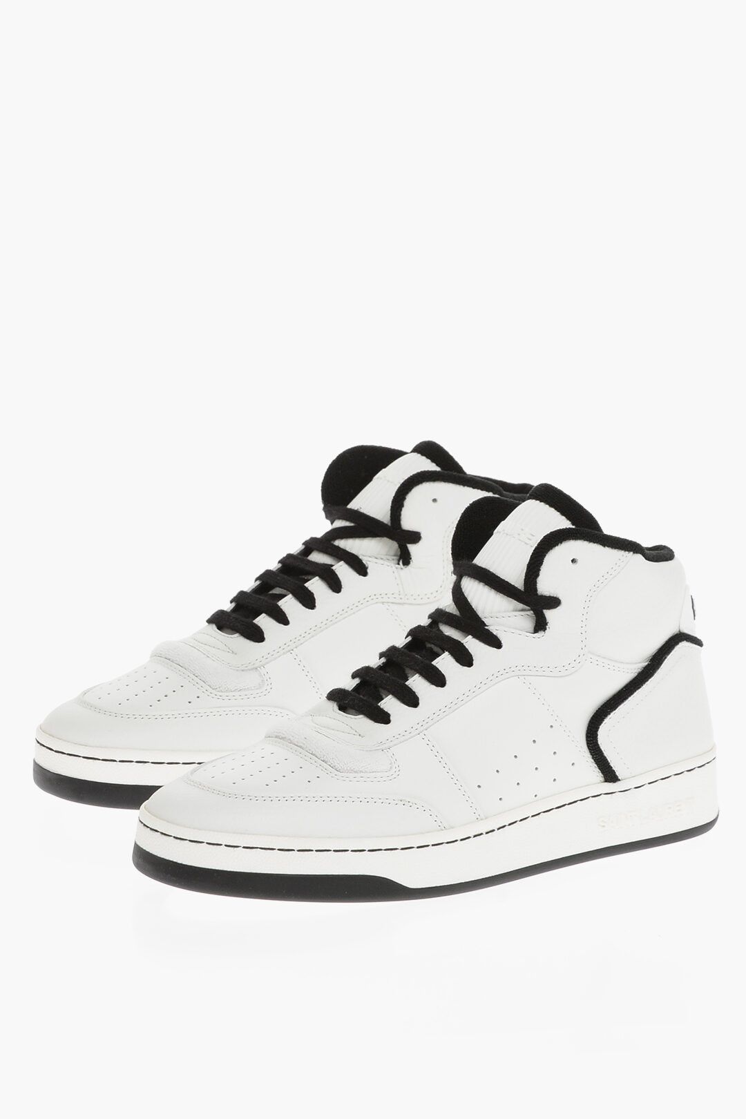 Saint Laurent Paris o1bcso1str0125 Sneaker in White Size US 12 / EU 45 - 2 Thumbnail