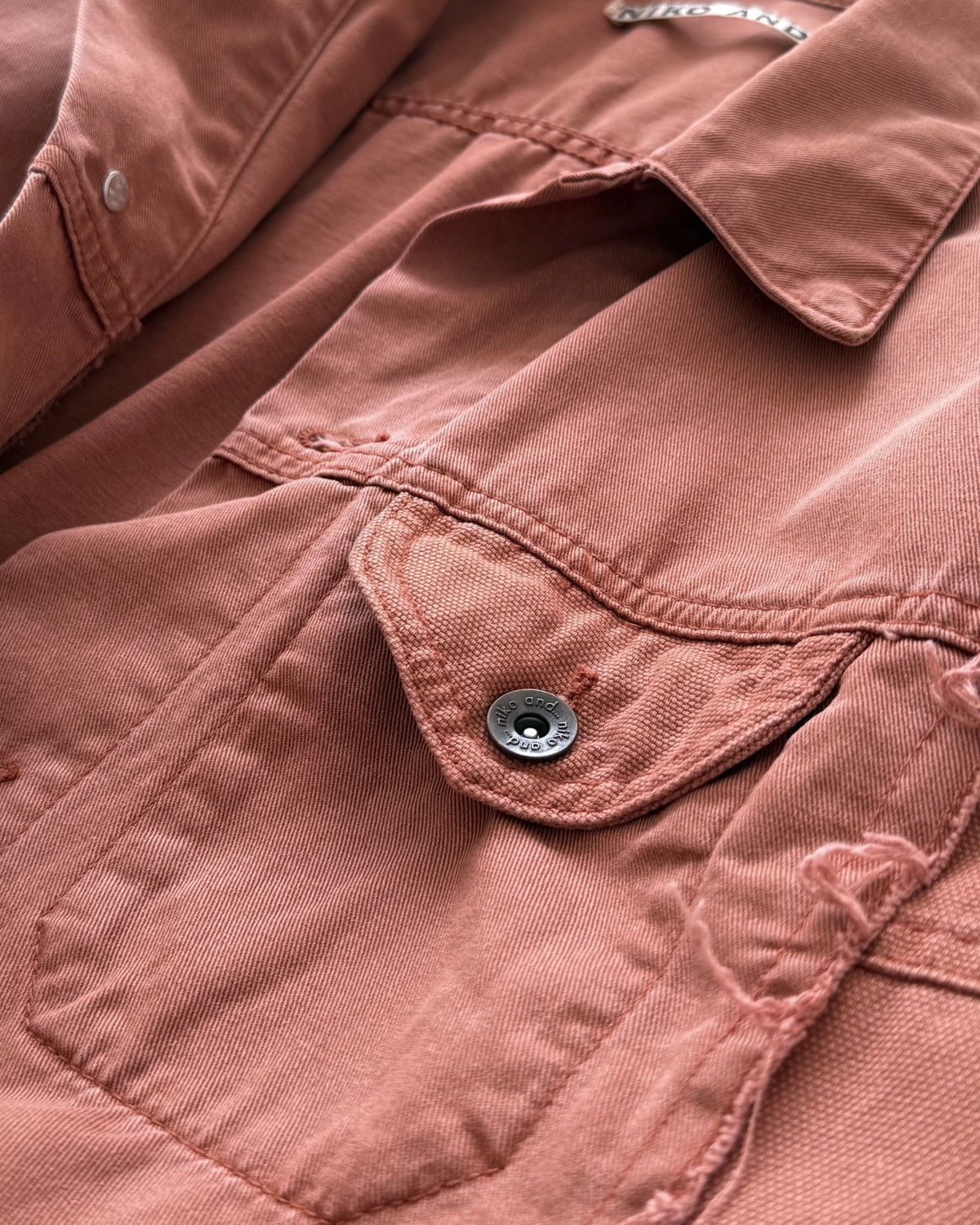 Japanese Brand NIKO AND OVERSIZED TRUCKER JACKET Size US M / EU 48-50 / 2 - 5 Thumbnail