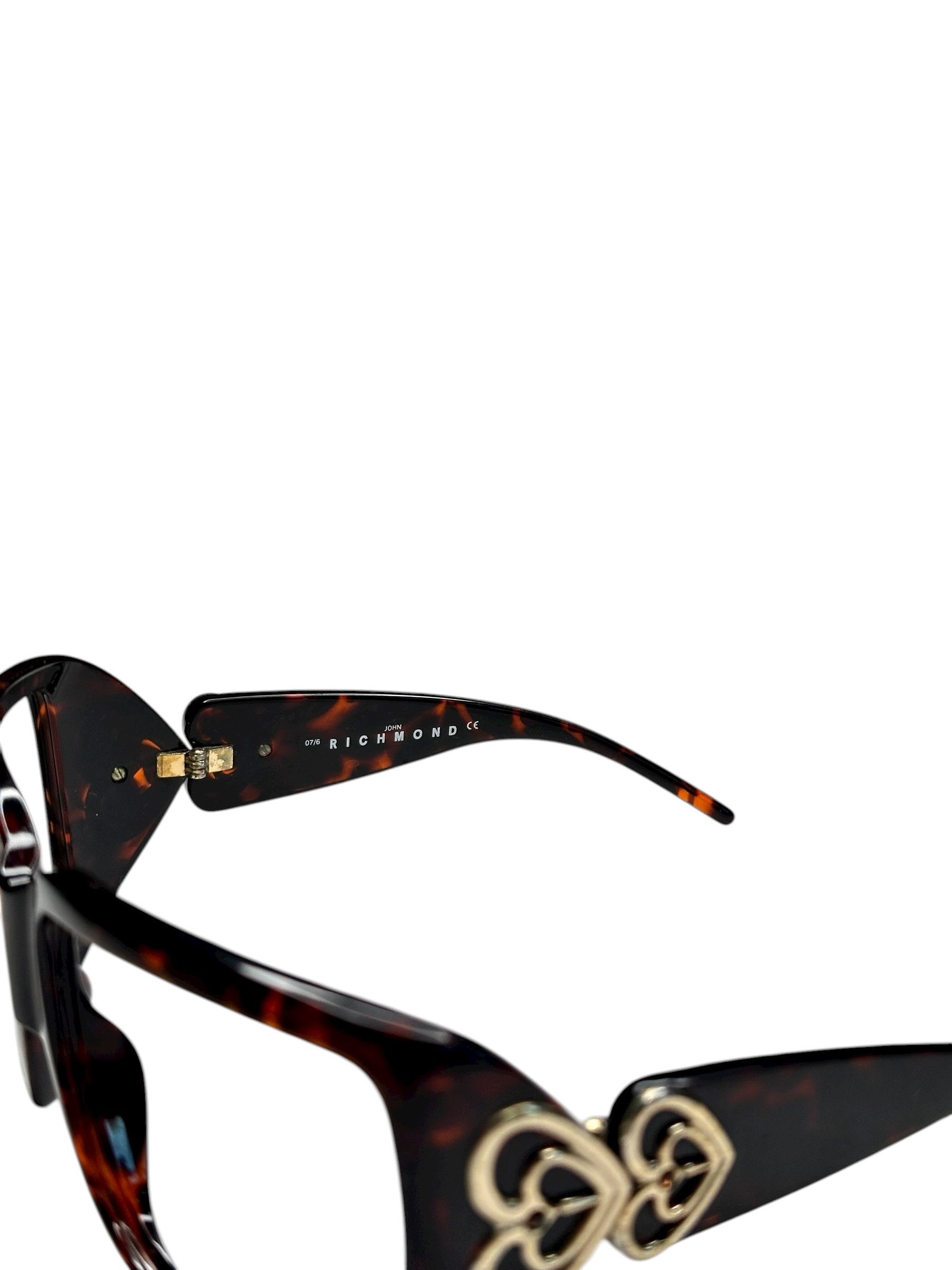 John Richmond Richmond Heats Square Italian Frame Glasses Size ONE SIZE - 5 Thumbnail