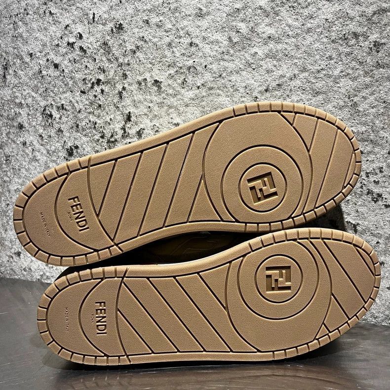Fendi Fendi Match Beige Sneakers in Size 44 Size US 10 / EU 43 - 6 Thumbnail