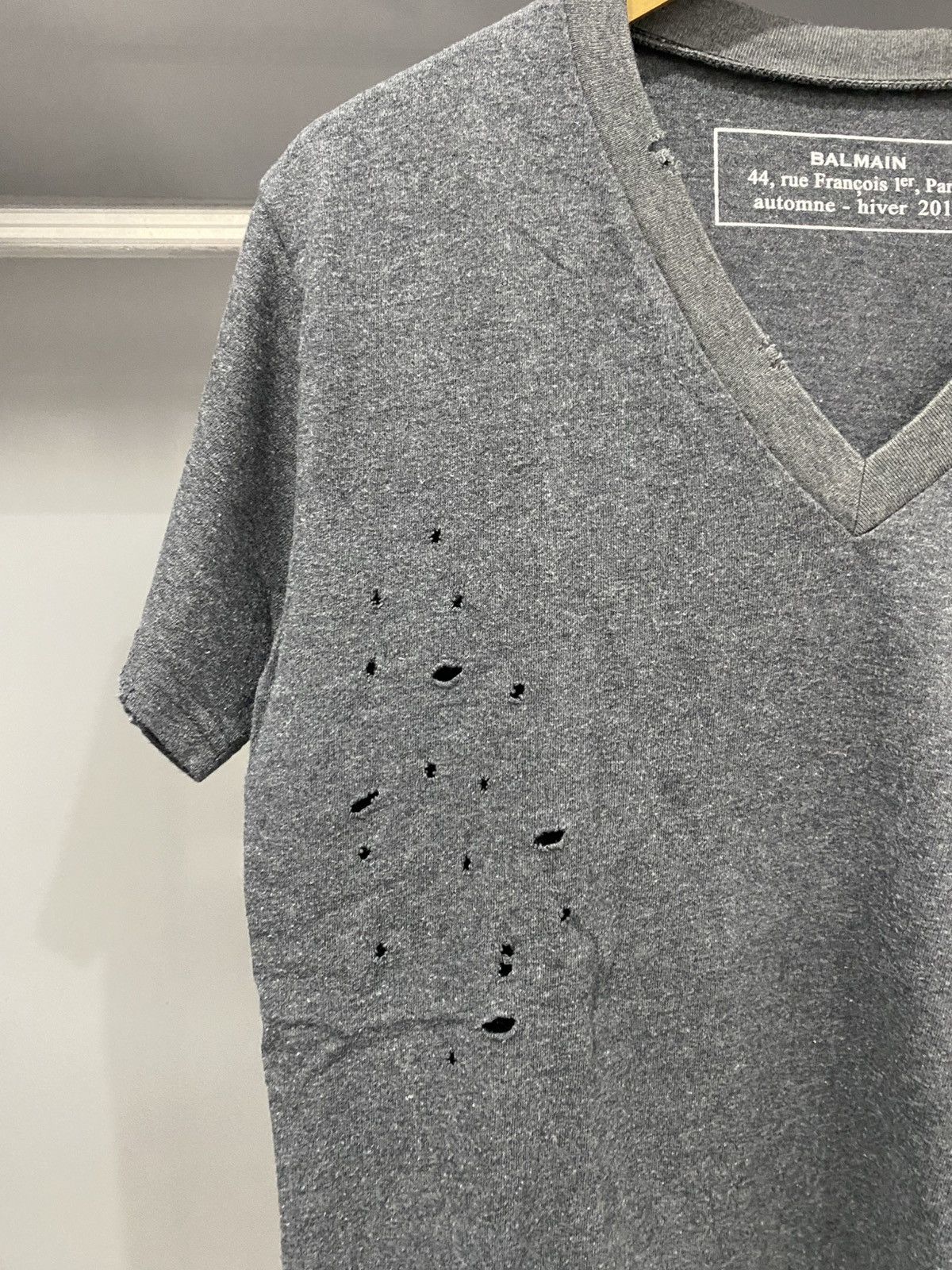 Balmain Balmain Christope Decarnin 2011 Bullet Tee Size US L / EU 52-54 / 3 - 3 Thumbnail