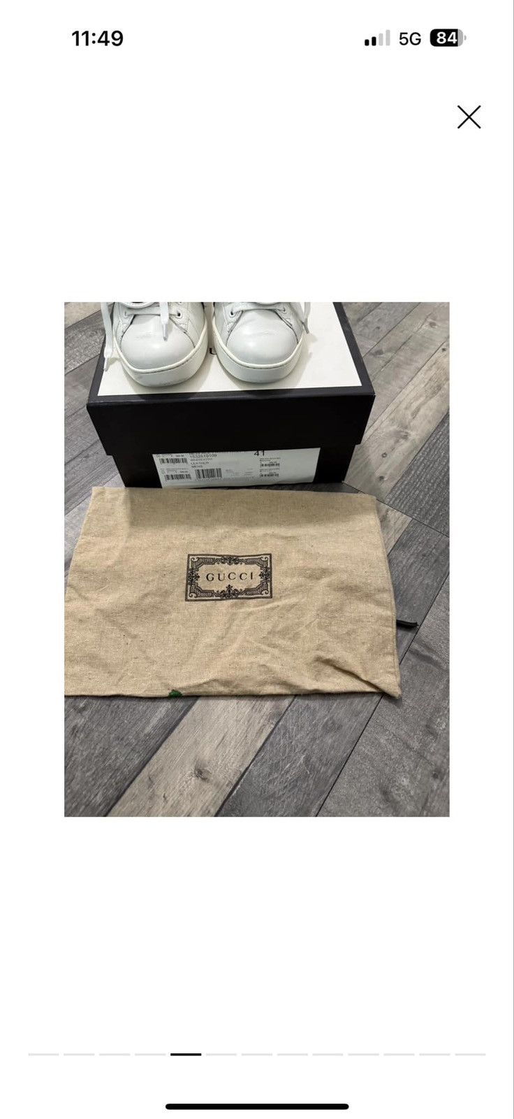 Gucci Gucci ace Size US 7.5 / EU 40-41 - 3 Thumbnail