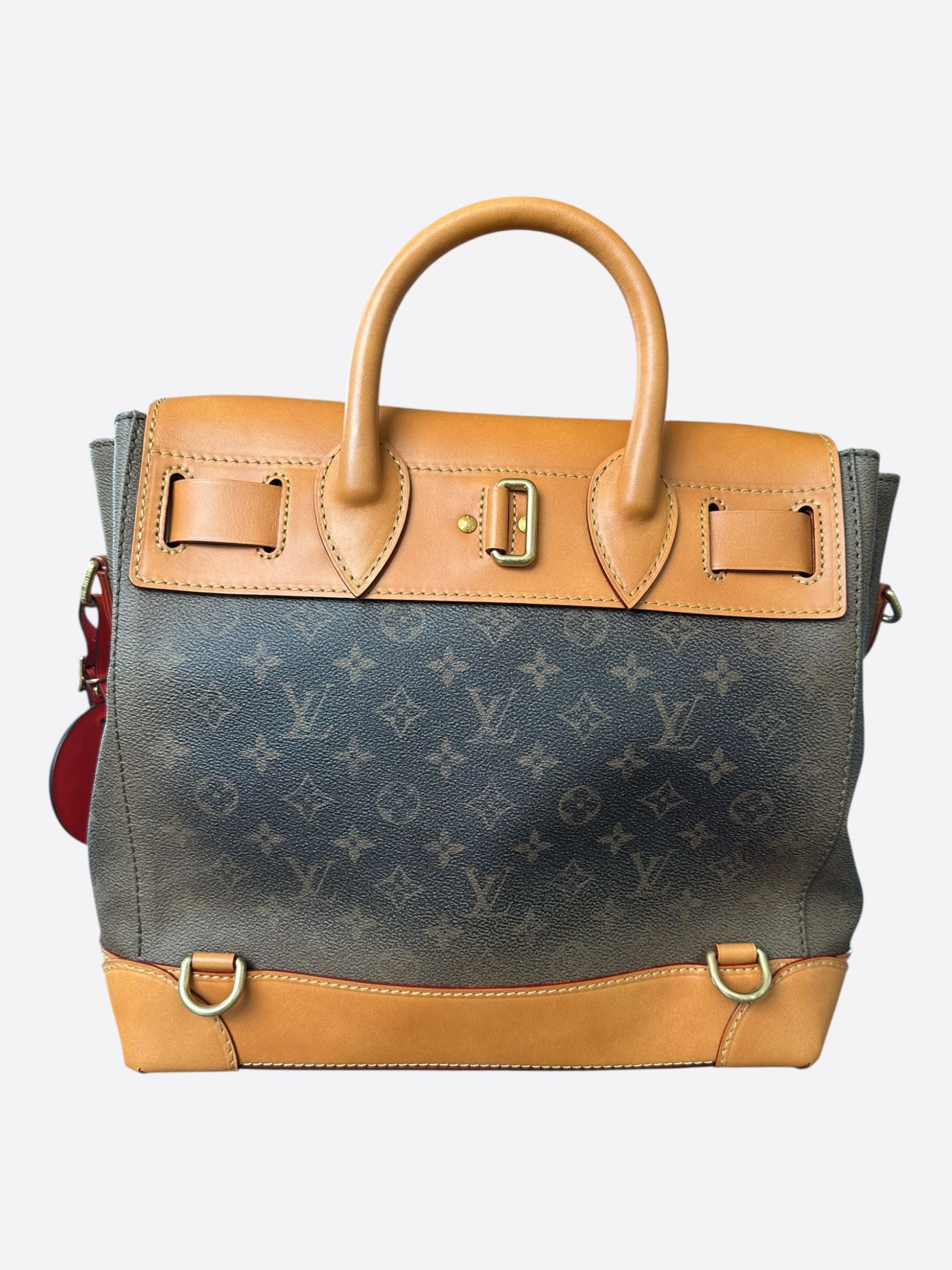 Louis Vuitton Louis Vuitton Brown Dust Monogram Steamer Messenger Bag Size ONE SIZE - 3 Thumbnail