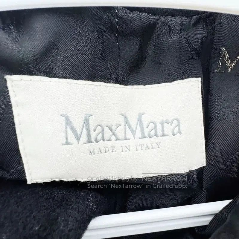 Max Mara MaxMara Black Cashmere Women's Coat . Size M / US 6-8 / IT 42-44 - 3 Thumbnail
