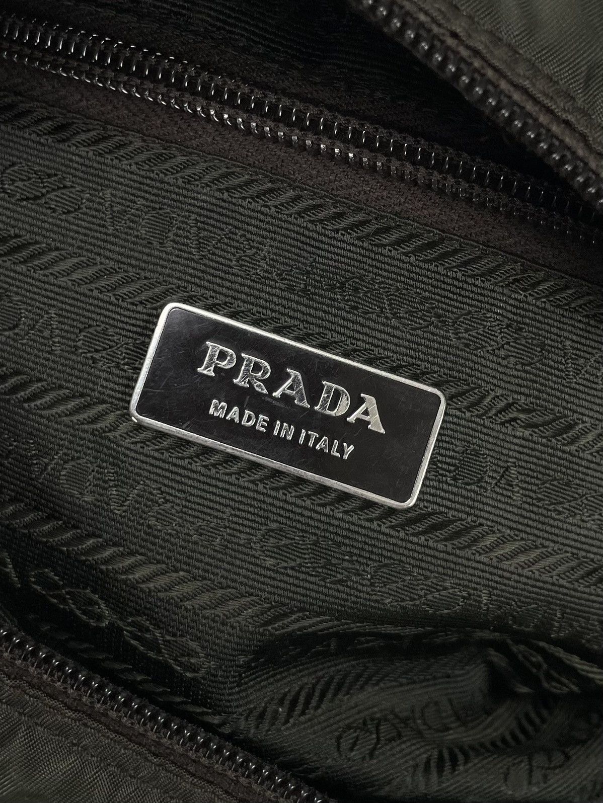 Prada Prada Milano Tessuto Nylon Crossbody Bag – Olive Green Size ONE SIZE - 16 Thumbnail