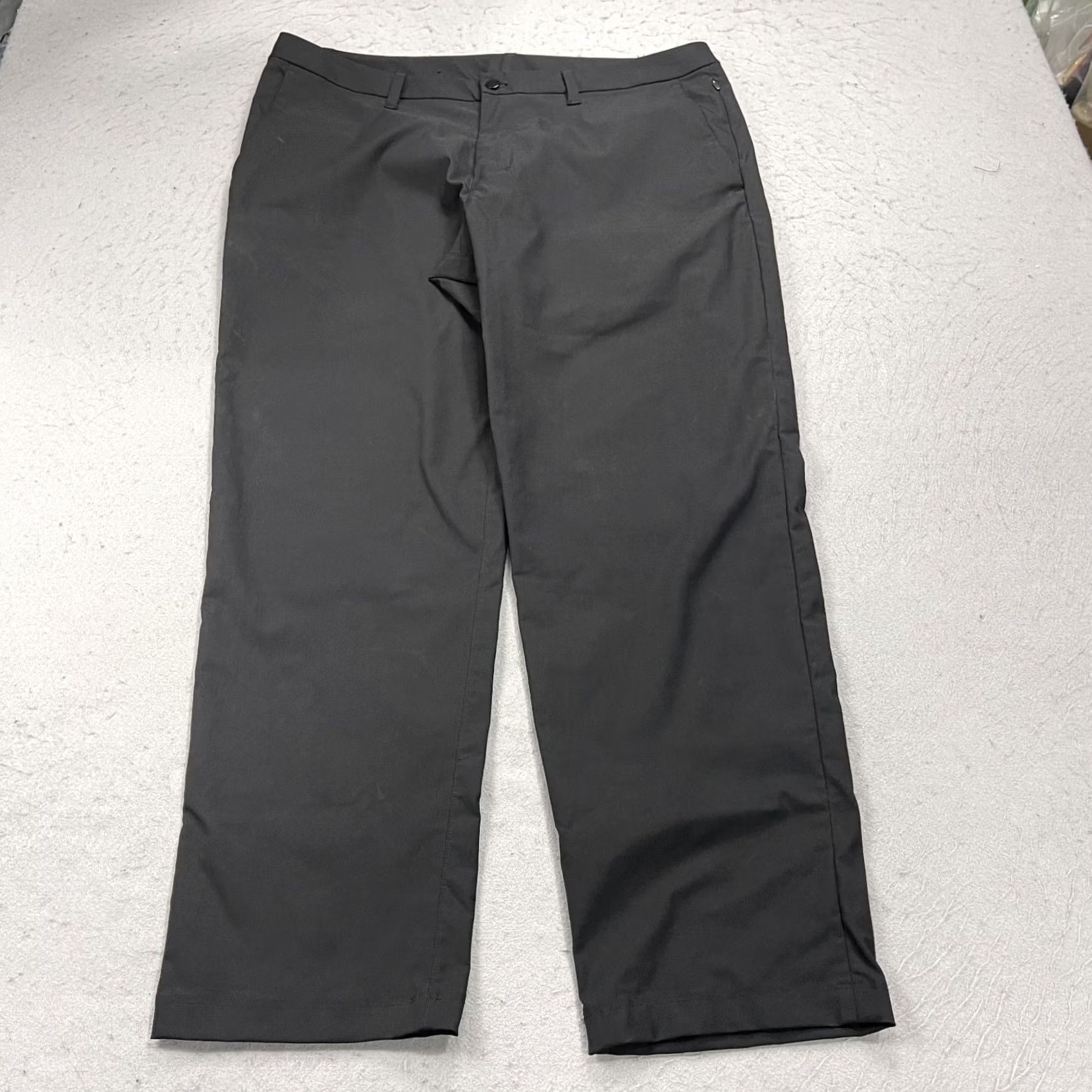Lululemon Lululemon Pants Mens 38x31 Black Warpstreme Classic Casual Chino Button Polo? Size US 38 / EU 54 - 2 Thumbnail