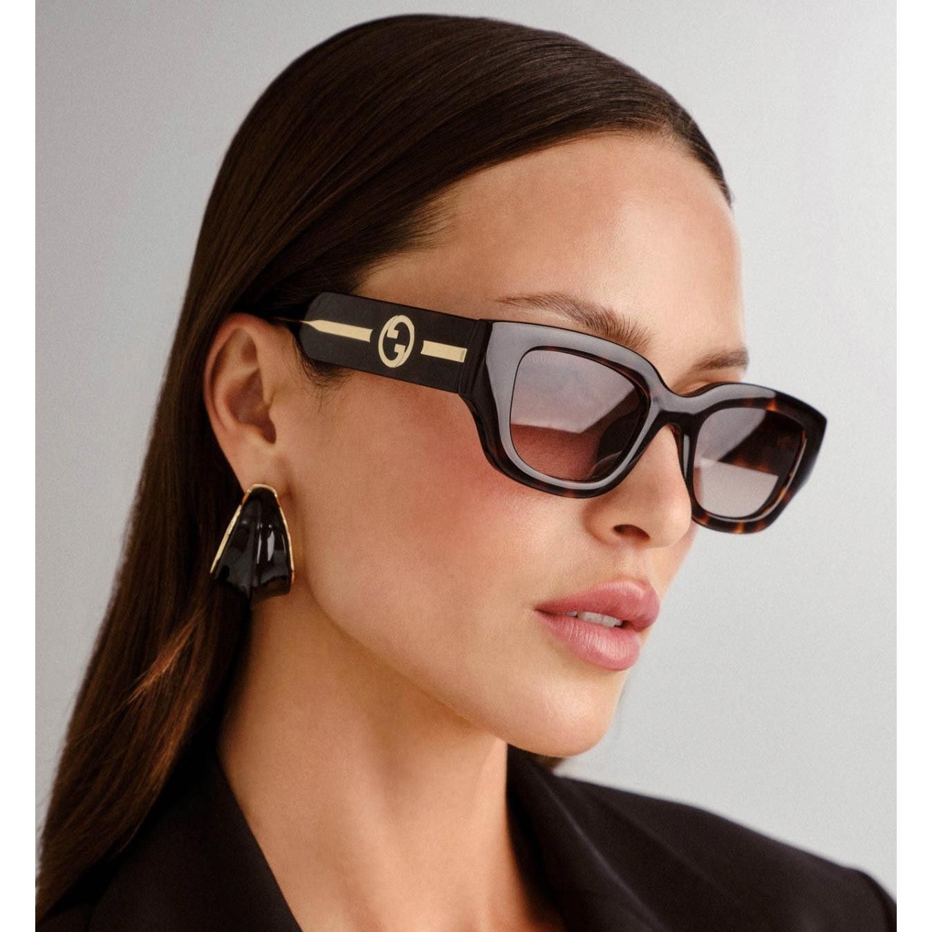 Gucci Gg1558sk-002-51 51mm New Sunglasses, Men's