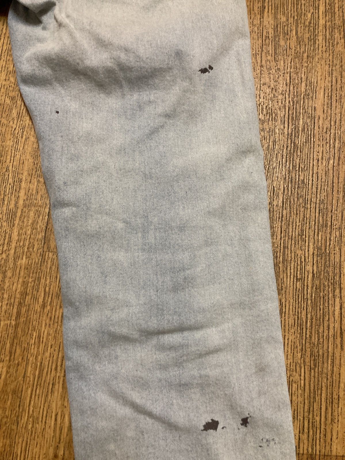 Other Company brand jeans with paint stains Size US 34 / EU 50 - 4 Thumbnail