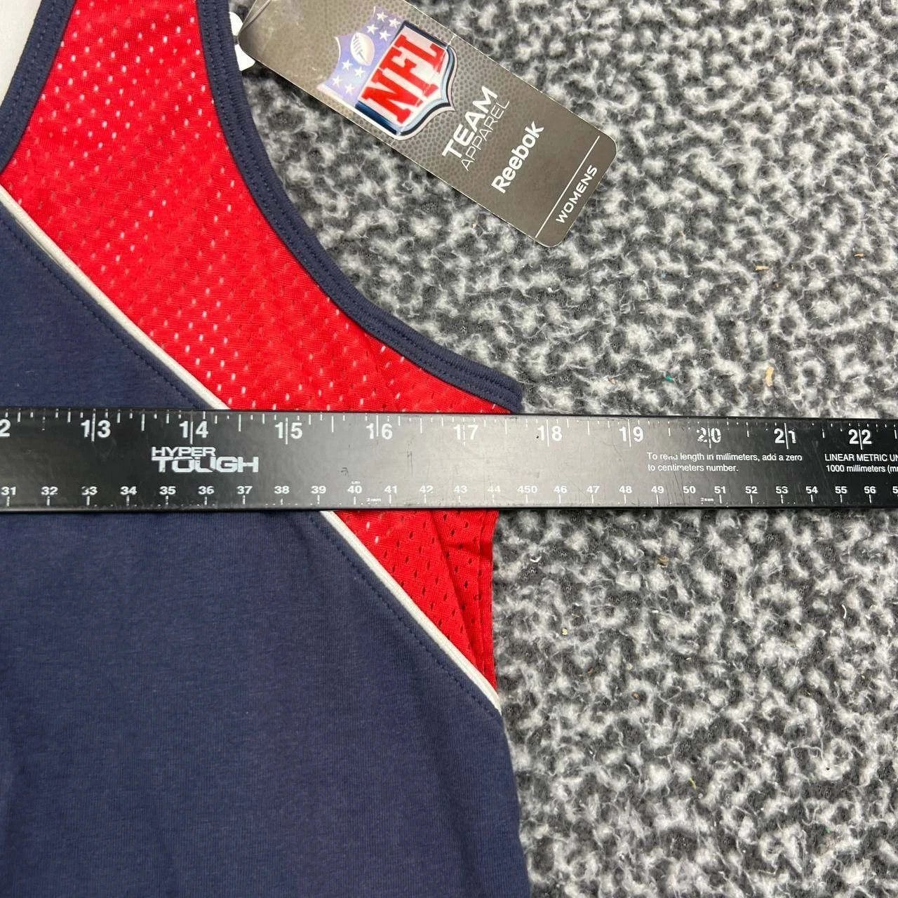 Reebok New England Patriots Shirt Women Blue Sleeveless Top New L Size L / US 10 / IT 46 - 5 Thumbnail