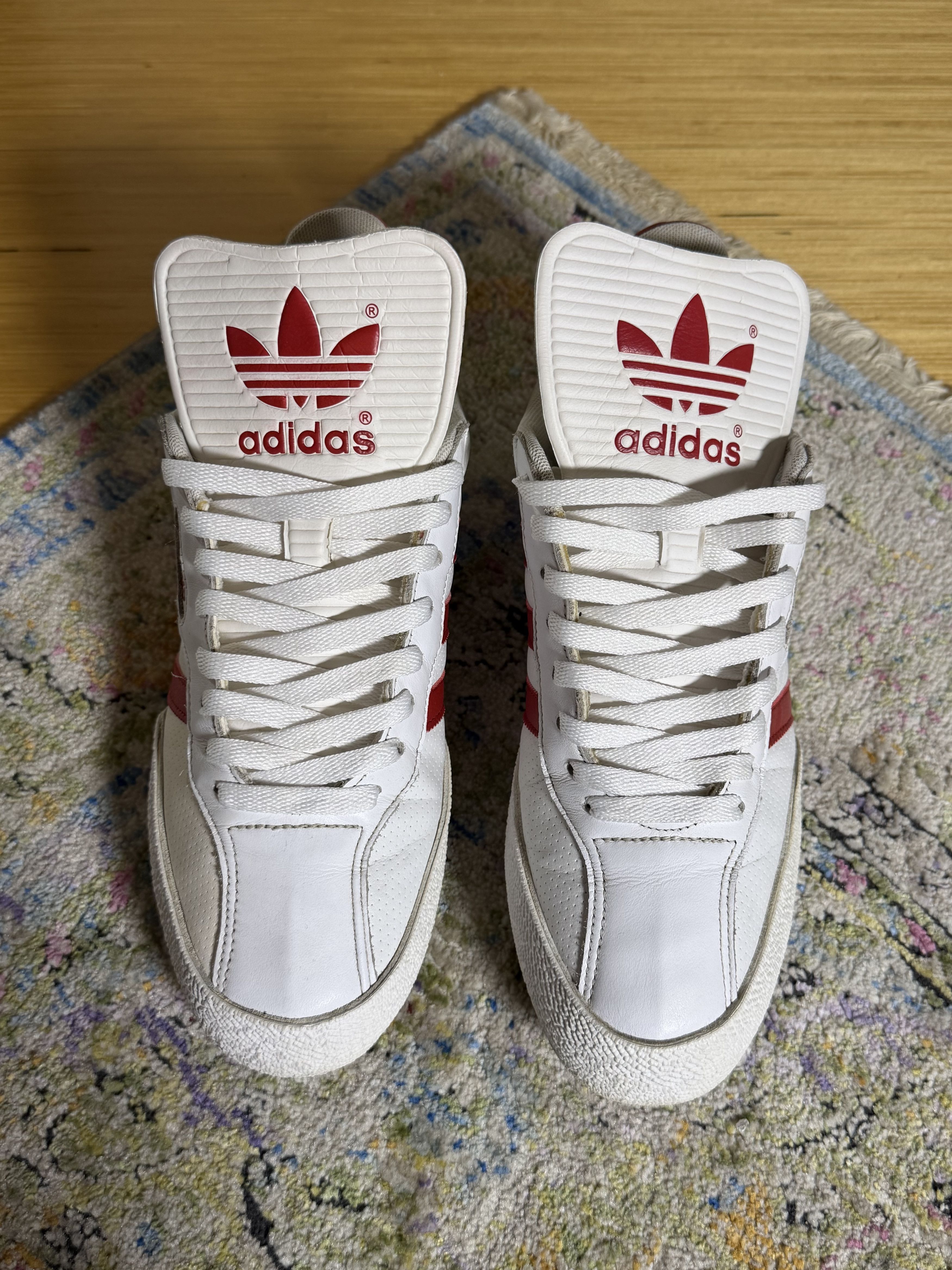 Adidas Adidas Samba Super White/Red Sneakers Size US 11 / EU 44 - 7 Thumbnail