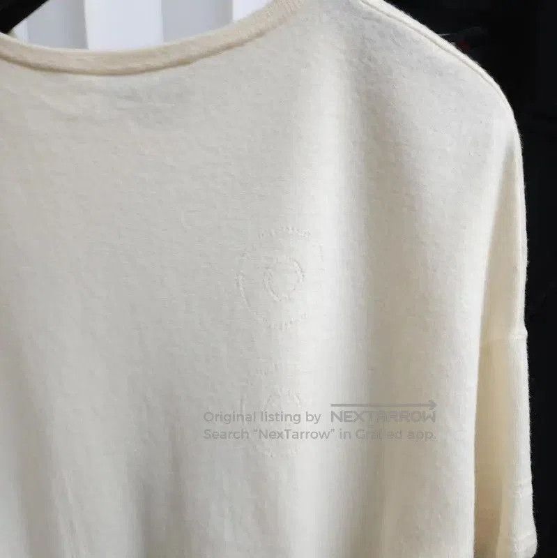 Dior Dior Cream Wool Short Sleeve Sweater . Size S / US 4 / IT 40 - 3 Thumbnail