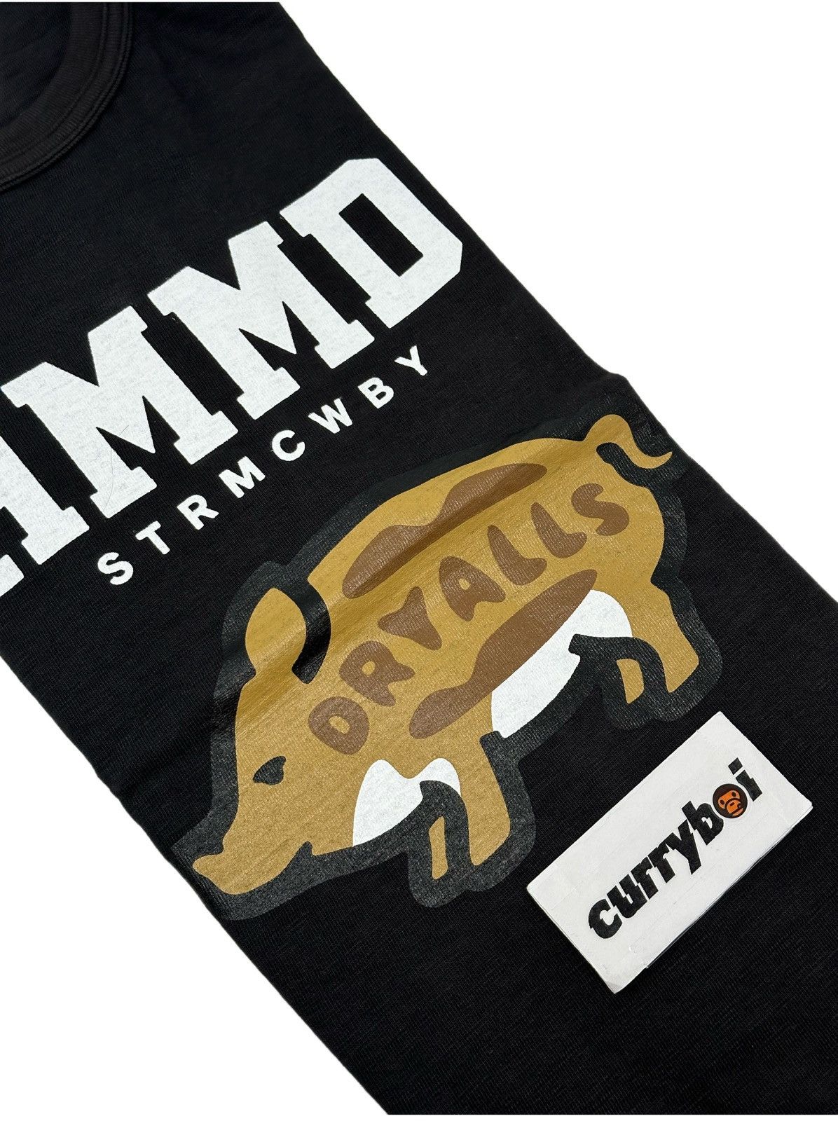 Human Made SALE🔥Human Made T-Shirt #2113 Black Pig Size US XL / EU 56 / 4 - 6 Thumbnail