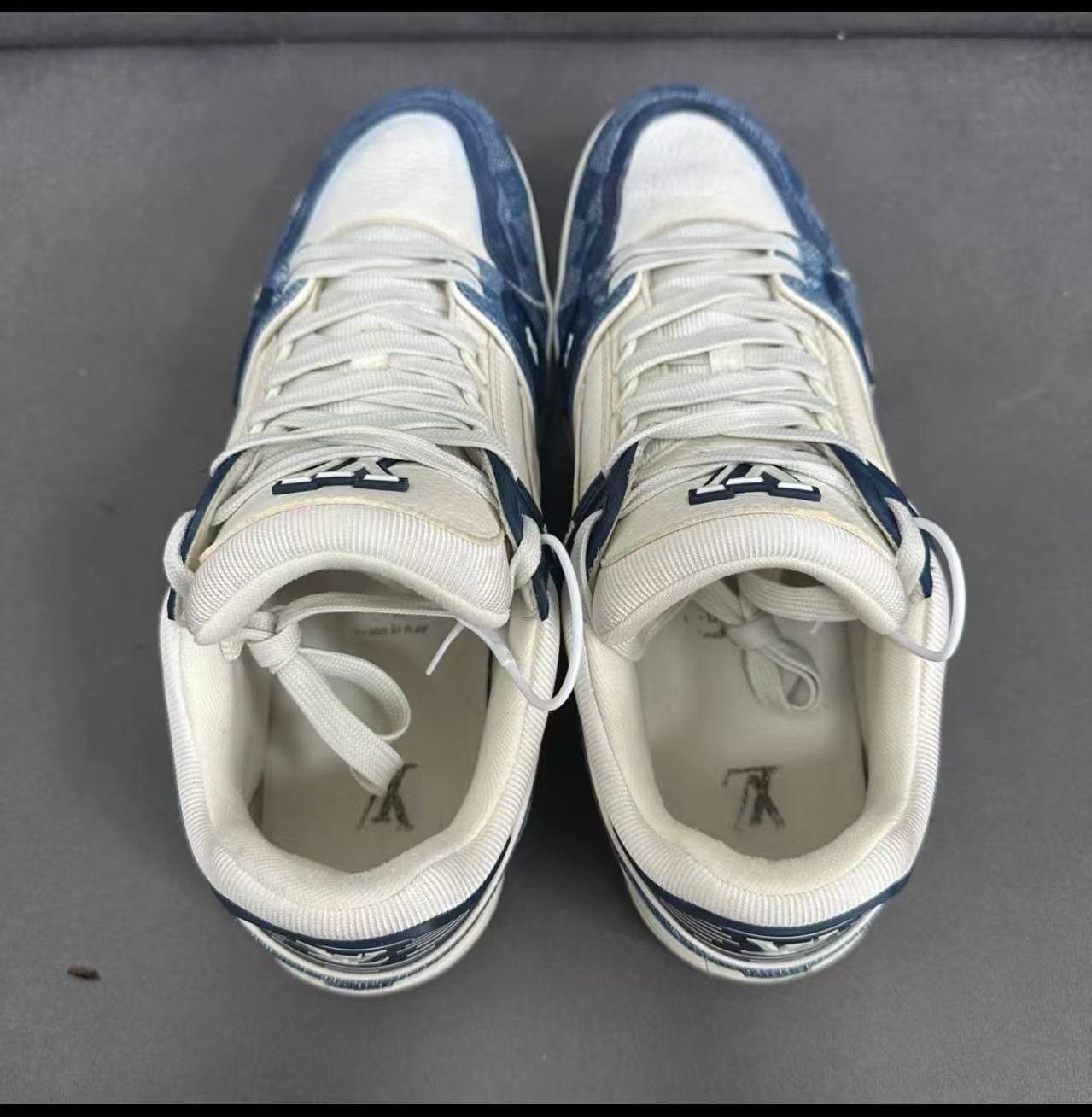 Louis Vuitton Louis Vuitton Training Denim Blue Lowtop Size US 9.5 / EU 42-43 - 4 Thumbnail