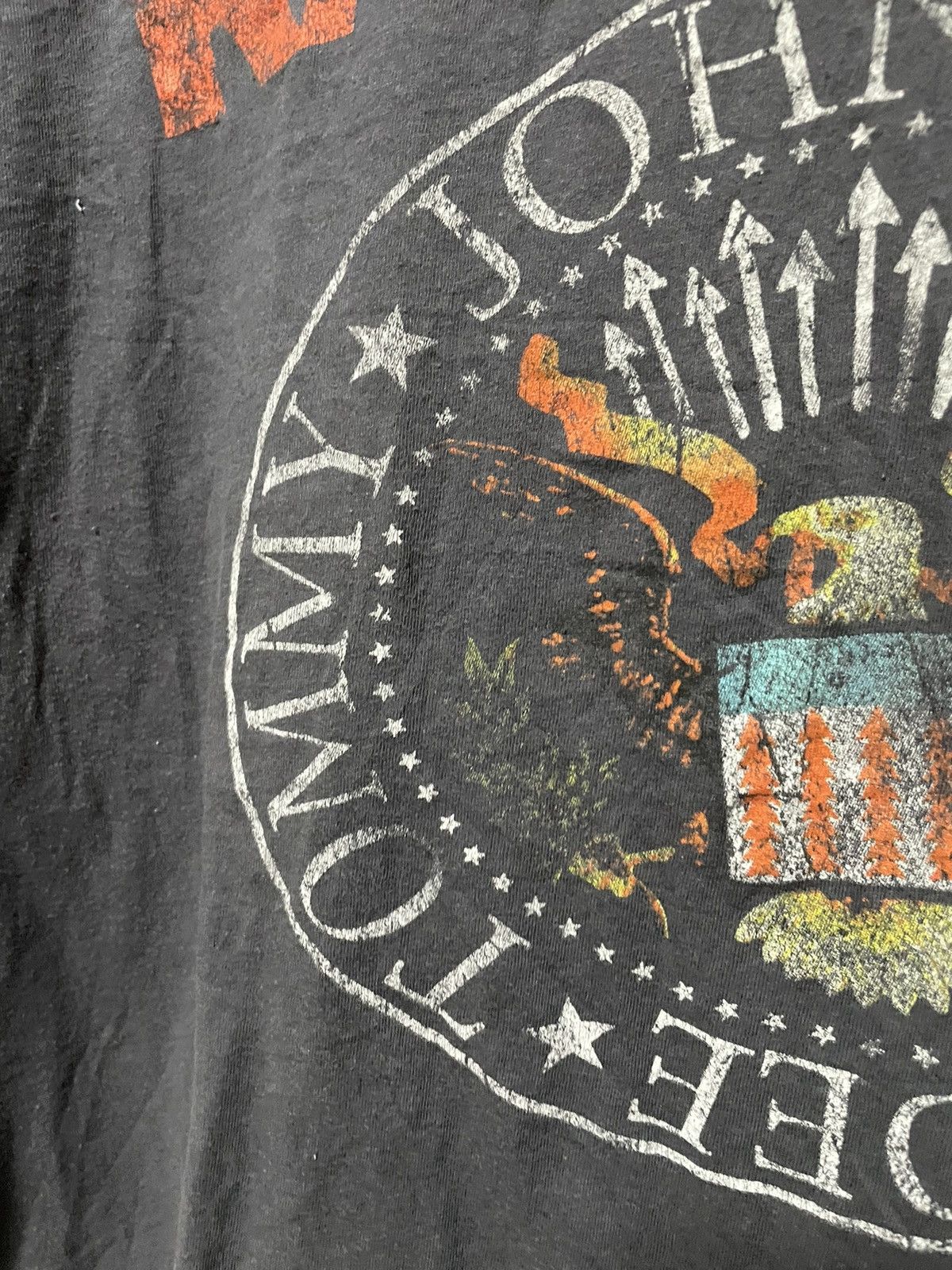 Band Tees 00s Ramones Big Logo Band Tee Vintage T Shirt Streetwear Size US L / EU 52-54 / 3 - 6 Thumbnail