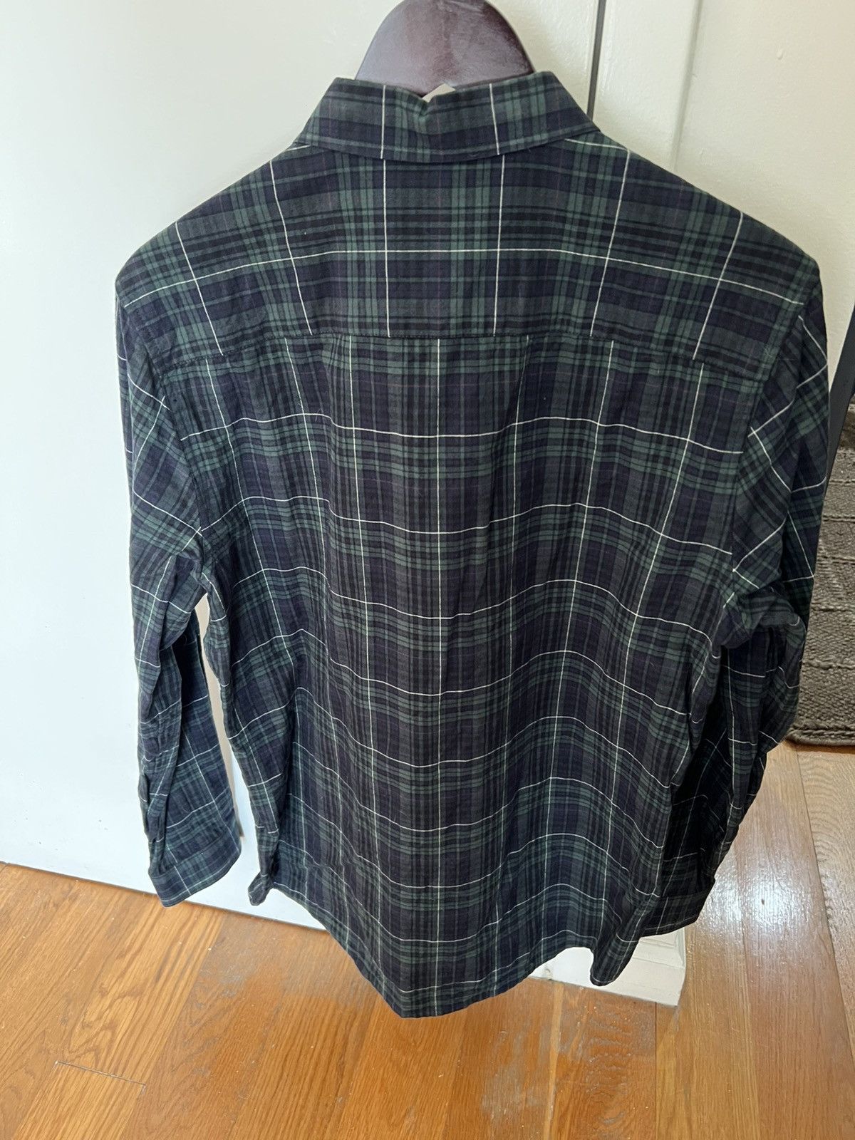 A.P.C. Green Plaid Shirt Size US L / EU 52-54 / 3 - 4 Thumbnail