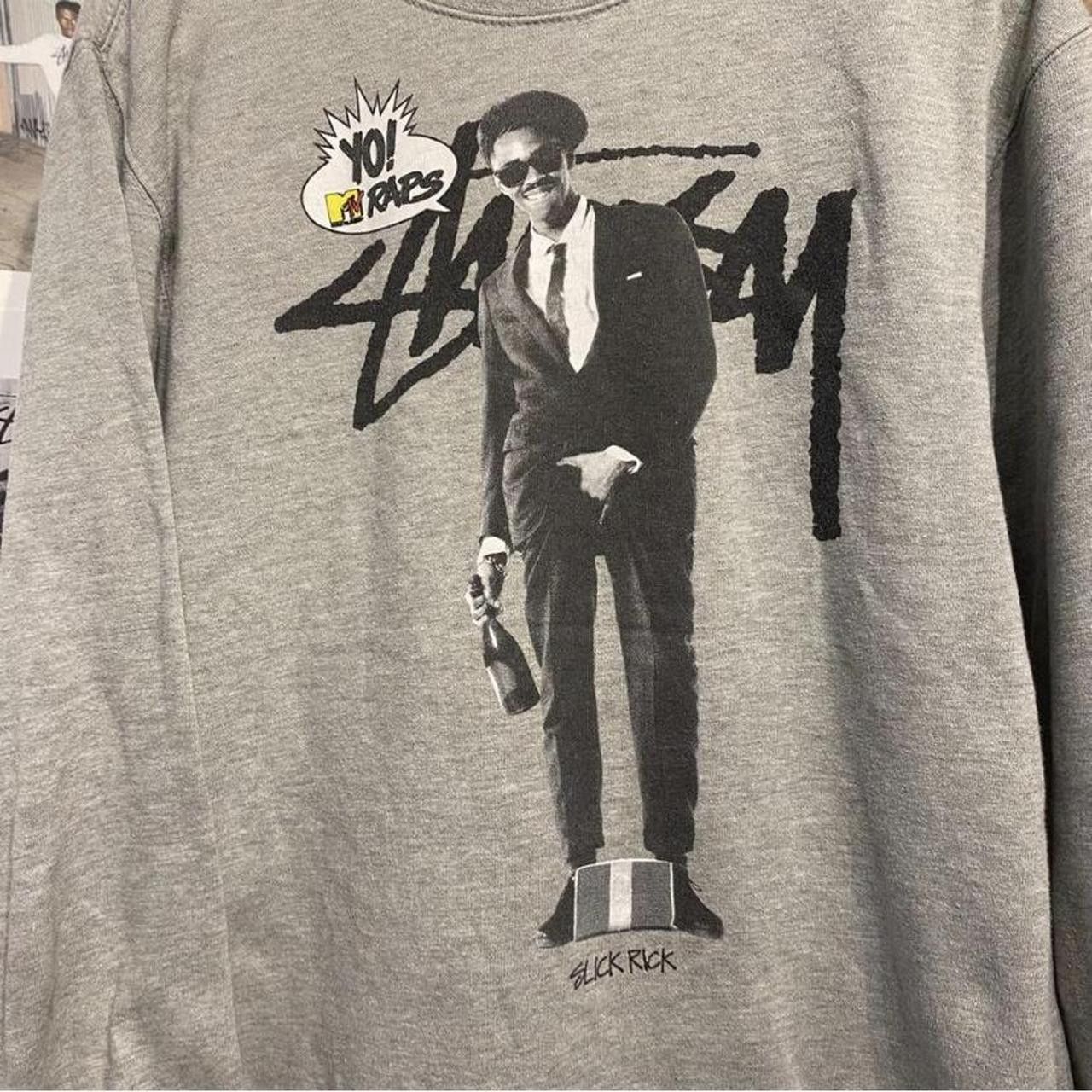 Mtv Stussy x Slim Rick MTV Raps Crewneck Size US M / EU 48-50 / 2 - 2 Thumbnail