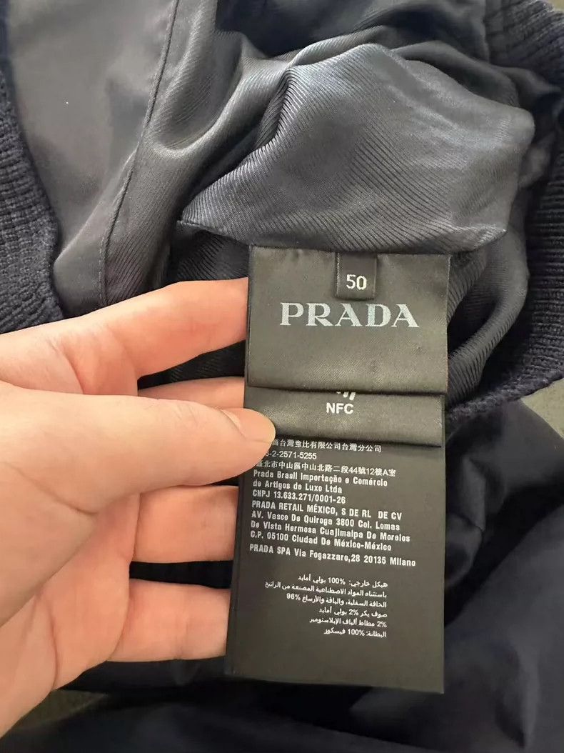 Prada Prada Classic Pilot Jacket in Excellent Condition -2505 Size US L / EU 52-54 / 3 - 5 Thumbnail