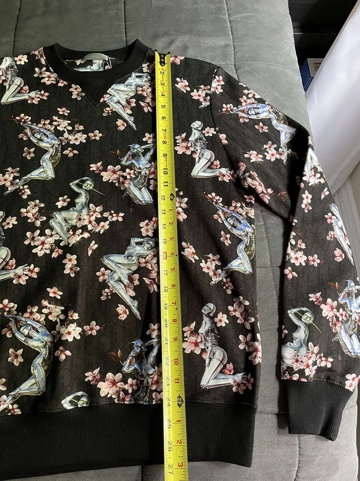 Dior Dior Sorayama Robot Flower Oblique Sweatshirt Size US M / EU 48-50 / 2 - 4 Thumbnail