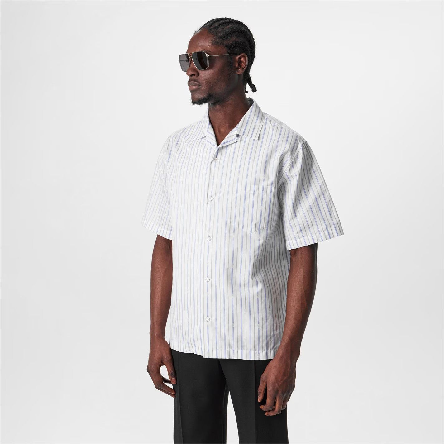 Alexander McQueen o1g2r1mq0326 Short Sleeve Tailored Fit Shirt in Multicolor Size US S / EU 44-46 / 1 - 3 Thumbnail