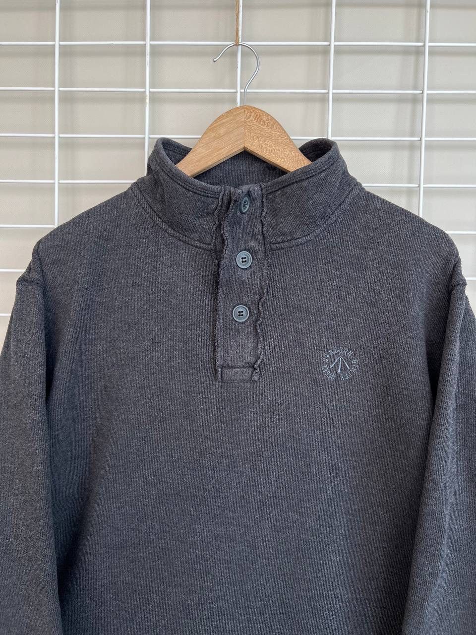 Nigel Cabourn Nigel Cabourn Collared Pullover Mens Size L Vintage Sweater Size US L / EU 52-54 / 3 - 2 Thumbnail