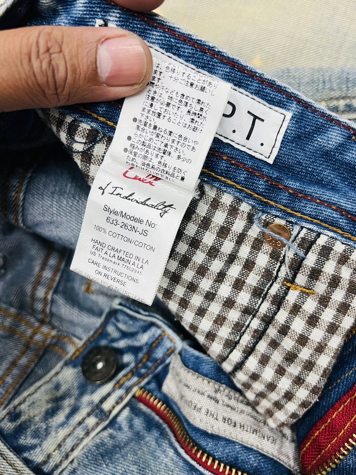 Cult Of Individuality Cult of Individuality Rocker Slim Jeans Size US 33 - 12 Thumbnail