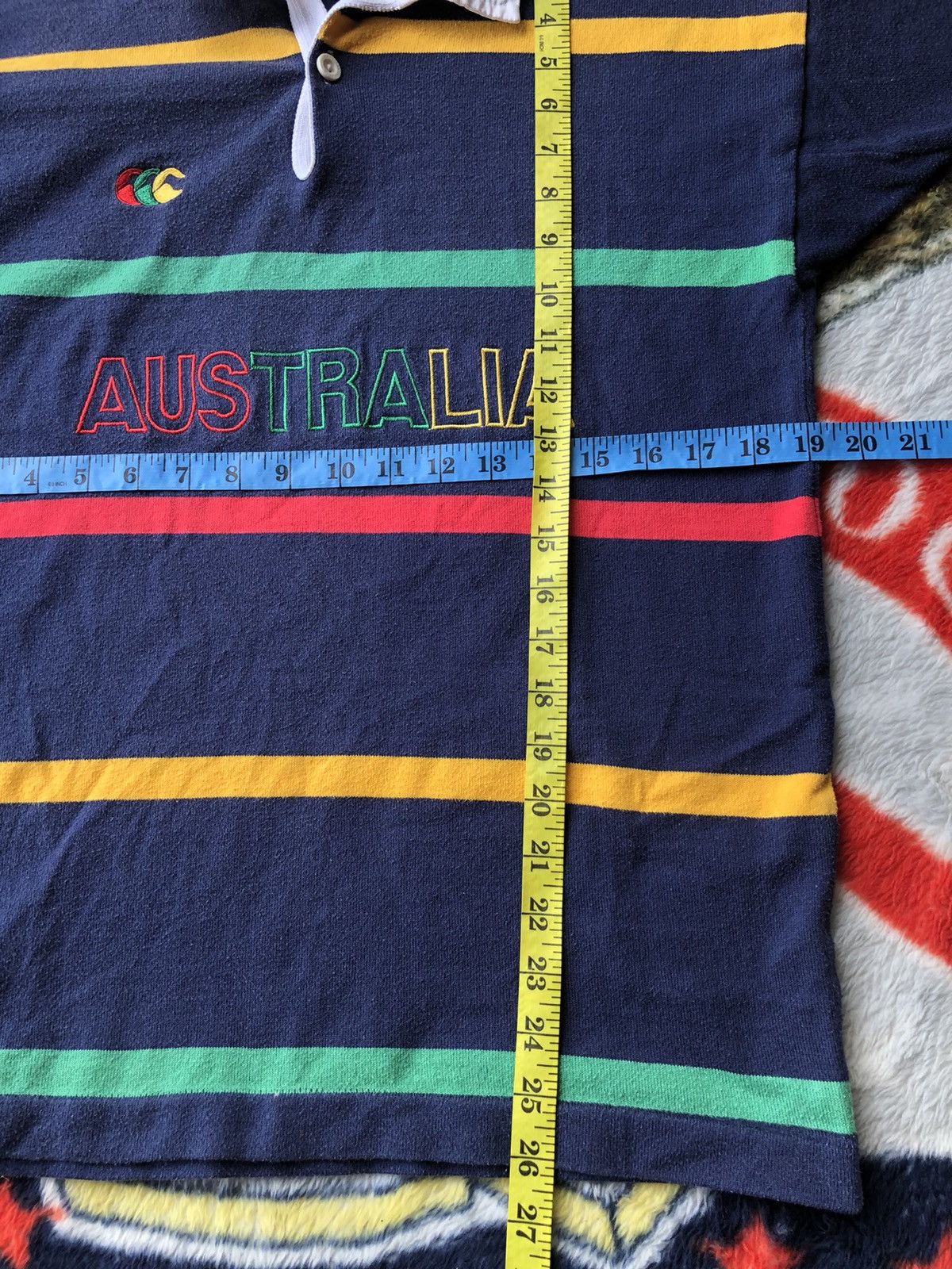 Canterbury of New Zealand Vintage Canterbury Australia Rugby Jersey Collar Size US S / EU 44-46 / 1 - 9 Thumbnail