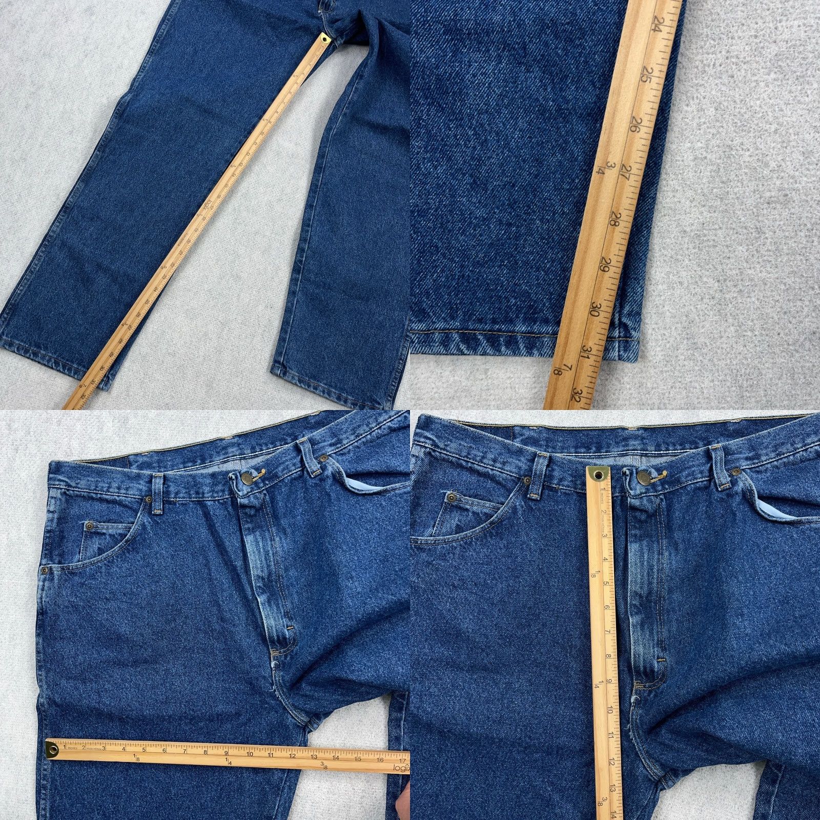 Wrangler Wrangler Jeans Men 40x32 Regular Fit Straight Med Wash Five Star Denim NEW Size US 40 / EU 56 - 8 Thumbnail