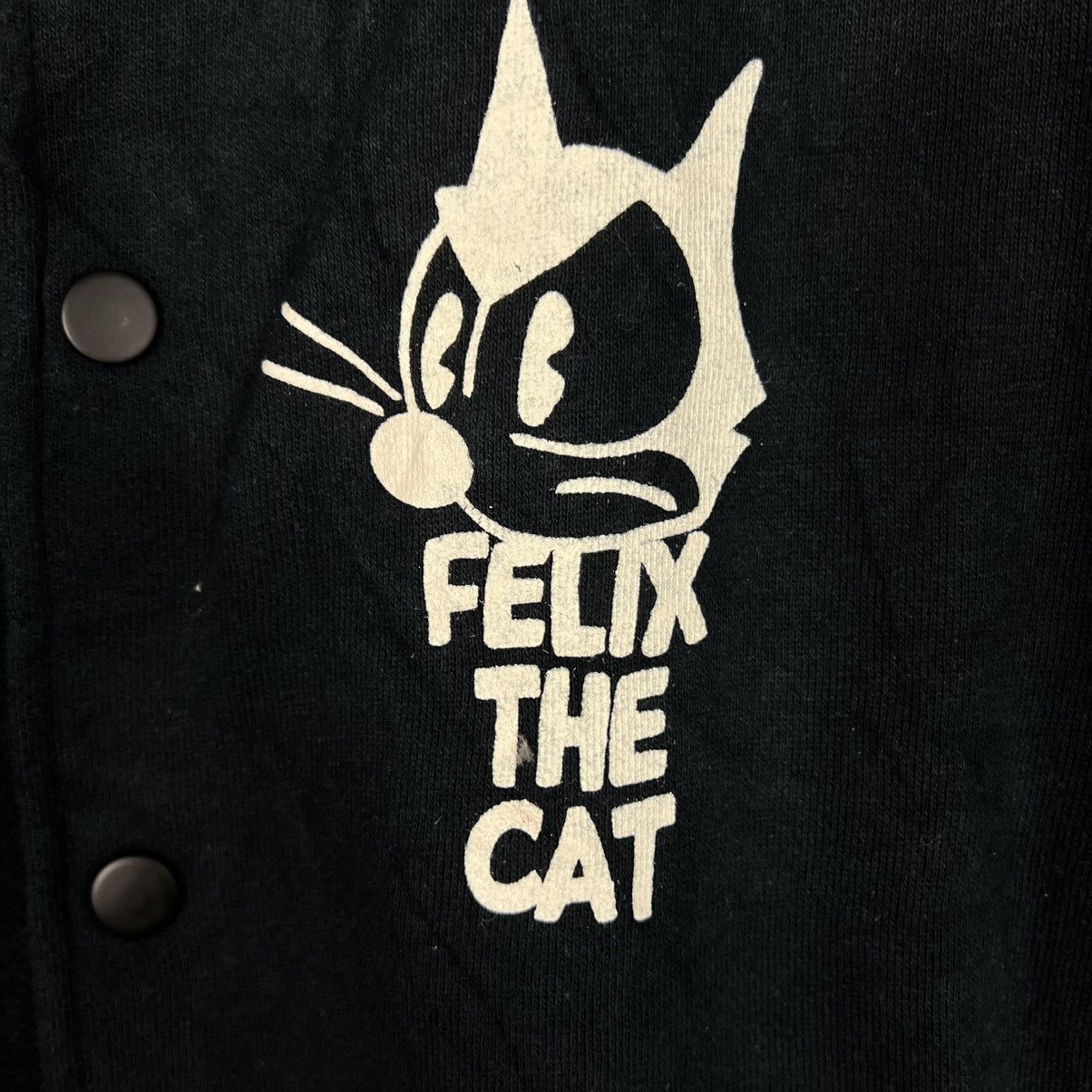 Felix MOONEYES Felix The Cat Big Logo Varsity Jacket #4286-C195 Size US M / EU 48-50 / 2 - 8 Thumbnail