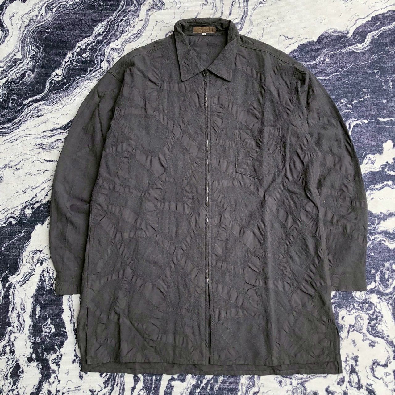Y's for Men Y's for Men by Yohji Yamamoto Wool Shirt Jacket Size US M / EU 48-50 / 2 - 1 Thumbnail