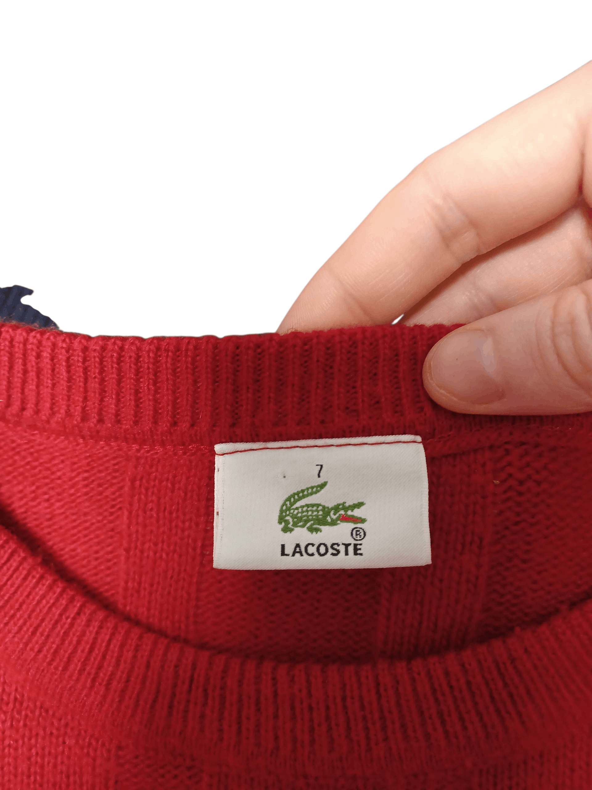 Lacoste LACOSTE VINTAGE OLDMONEY LUXURY SWEATER Size US XL / EU 56 / 4 - 4 Thumbnail