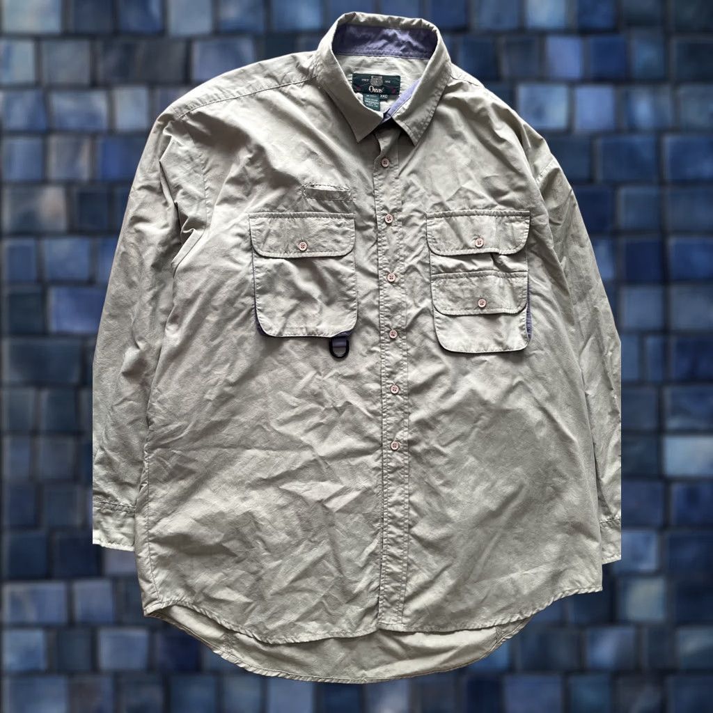Orvis VINTAGE Orvis Jacket Mens 2XL Windbreaker Outdoor Fishing 90s Green Nylon Lightweight Mid-Length Training Casual Size US XXL / EU 58 / 5 - 1 Thumbnail