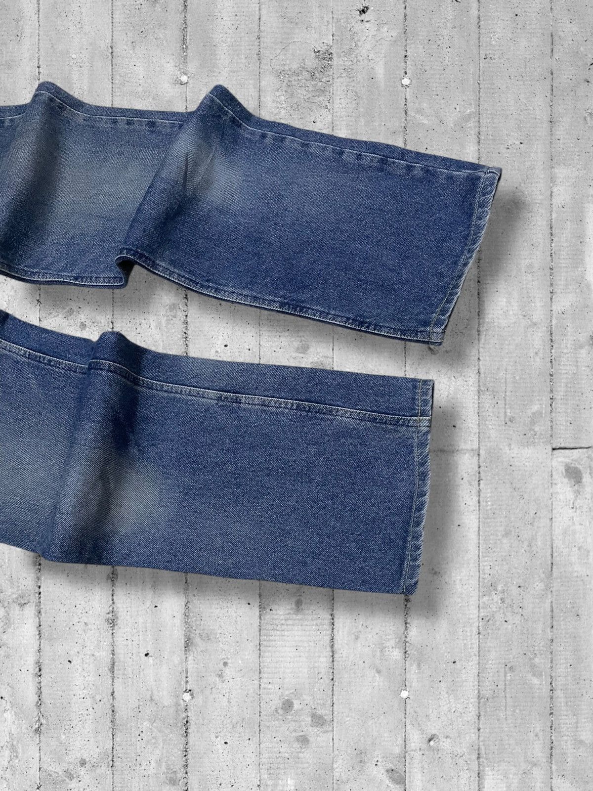 Designer × Lee × Vintage Vintage 1990s Designer Lee Raw Blue Denim Vintage Style Size US 27 - 5 Thumbnail