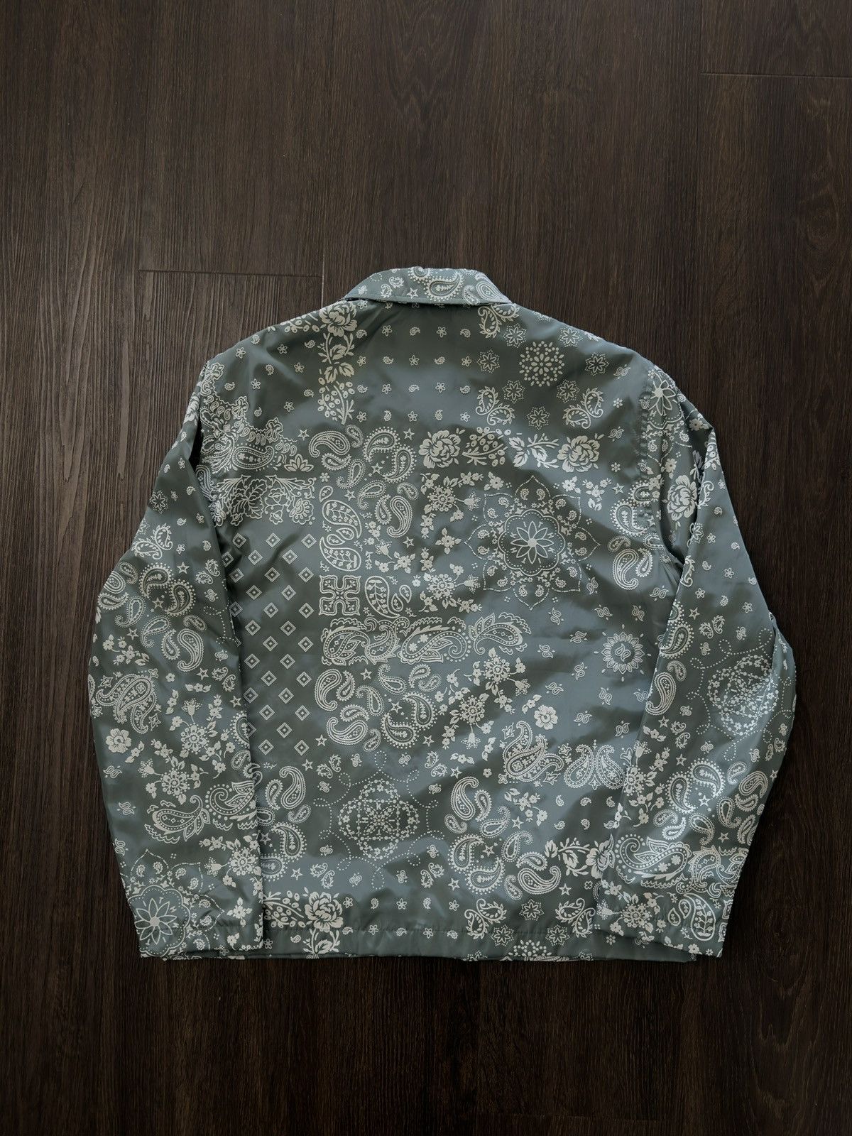 Kith Kith Flocked Deconstructed Paisley Coaches Jacket Size US S / EU 44-46 / 1 - 4 Thumbnail