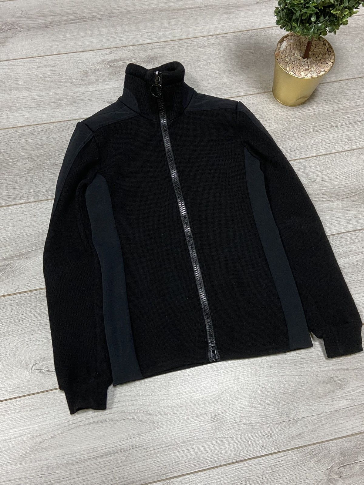 Prada Prada RARE nylon wool sweater zip Size M / US 6-8 / IT 42-44 - 5 Thumbnail