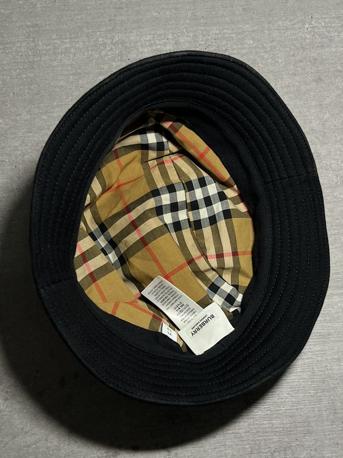 Burberry Headwear Burberry Rain Hat Black BURBERRY Hat Bucket Hat
