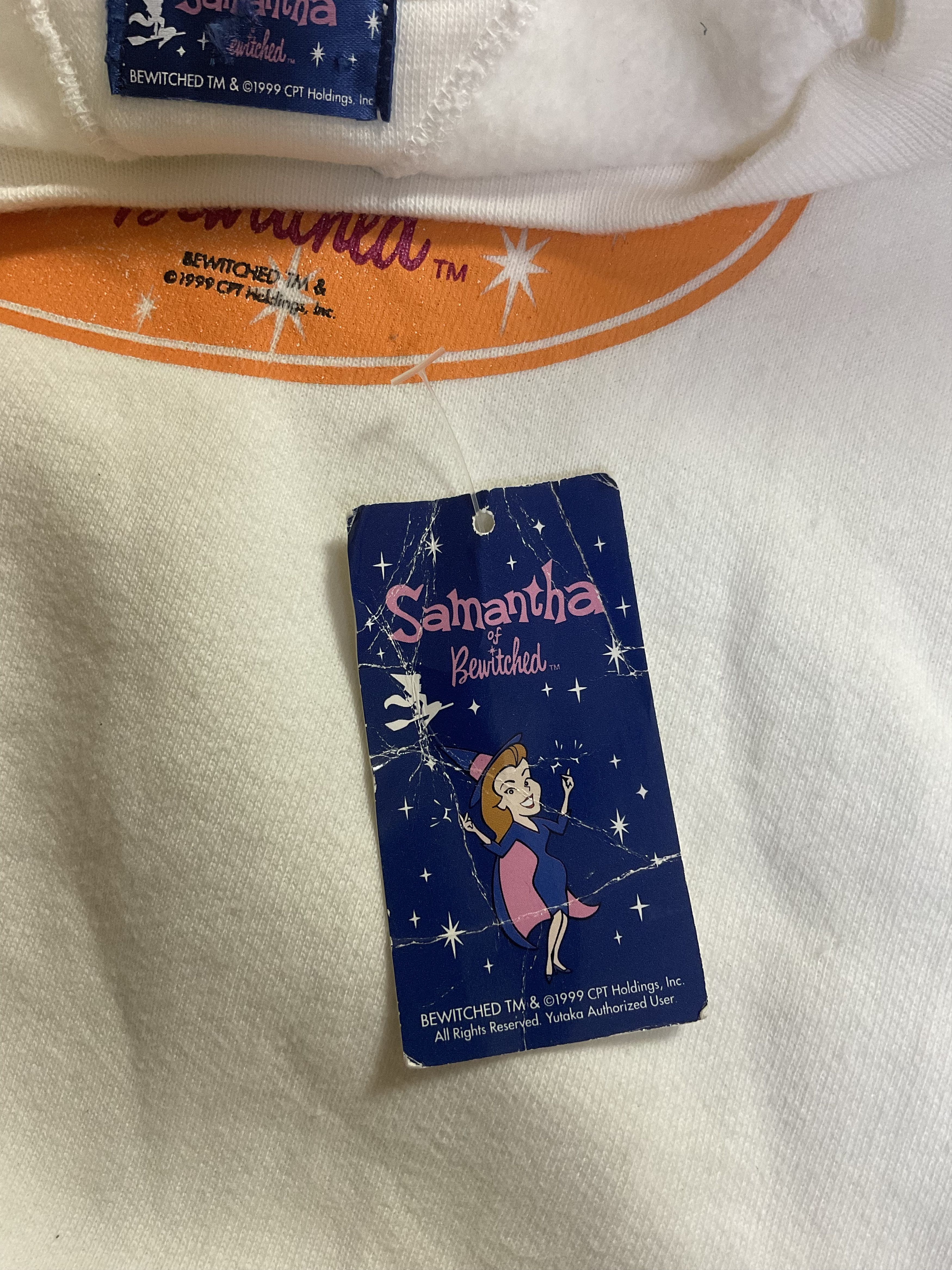 Cartoon Network Vintage 1999 Samantha of Bewitched Tv Show Sweatshirt Size US M / EU 48-50 / 2 - 6 Thumbnail