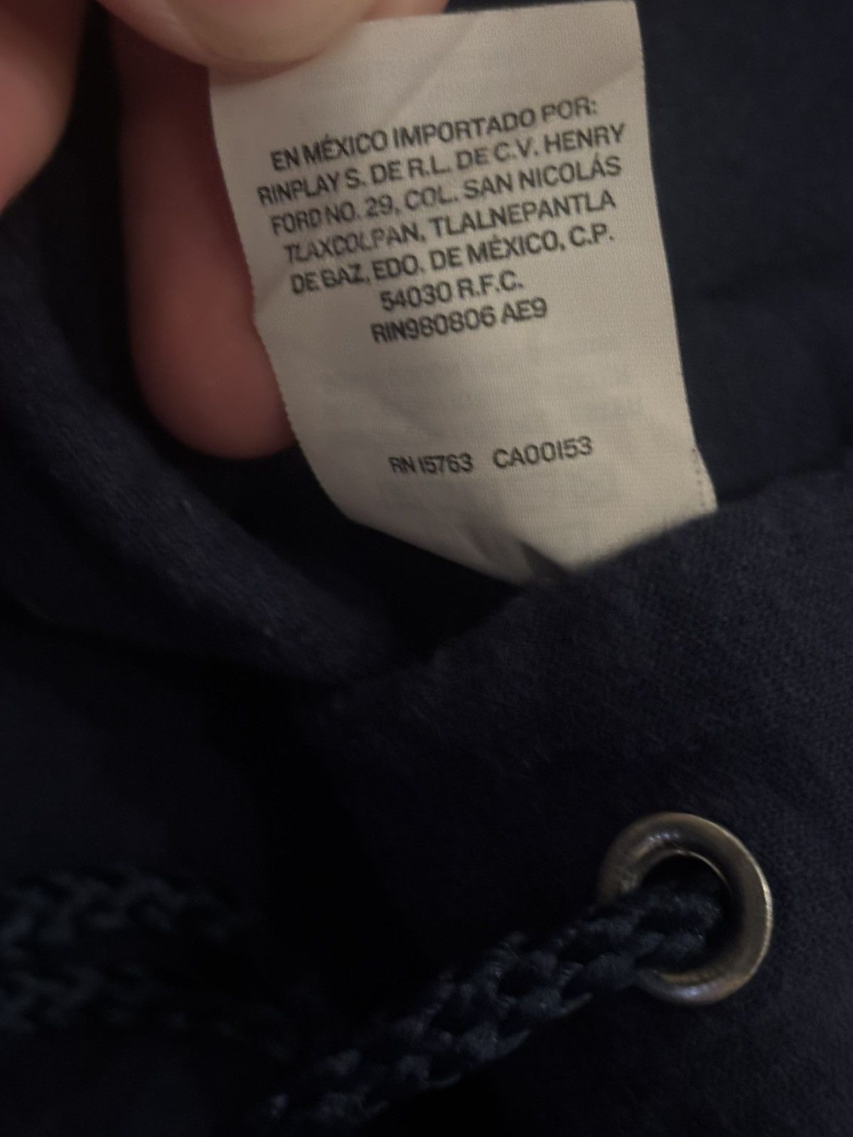 Hanes 90s Vintage Trader Joe’s Navy Hoodie Size US L / EU 52-54 / 3 - 5 Thumbnail